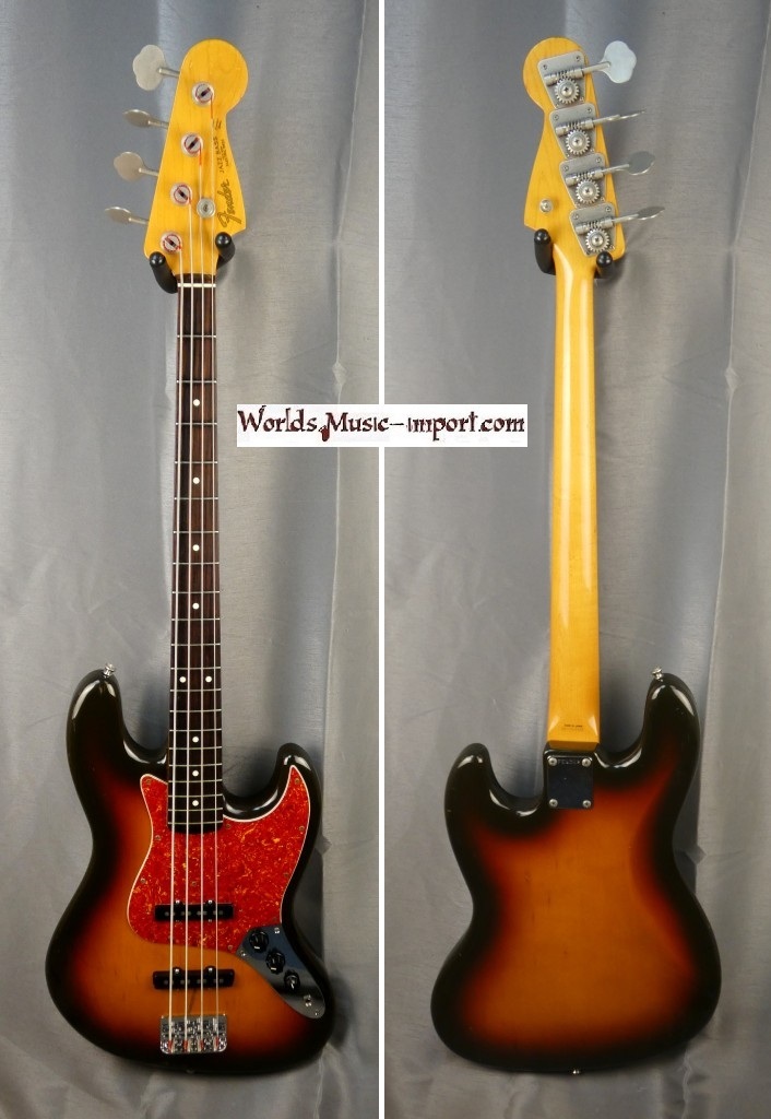 FENDER Jazz Bass JB'62 3TS Domestic 1991 japon import