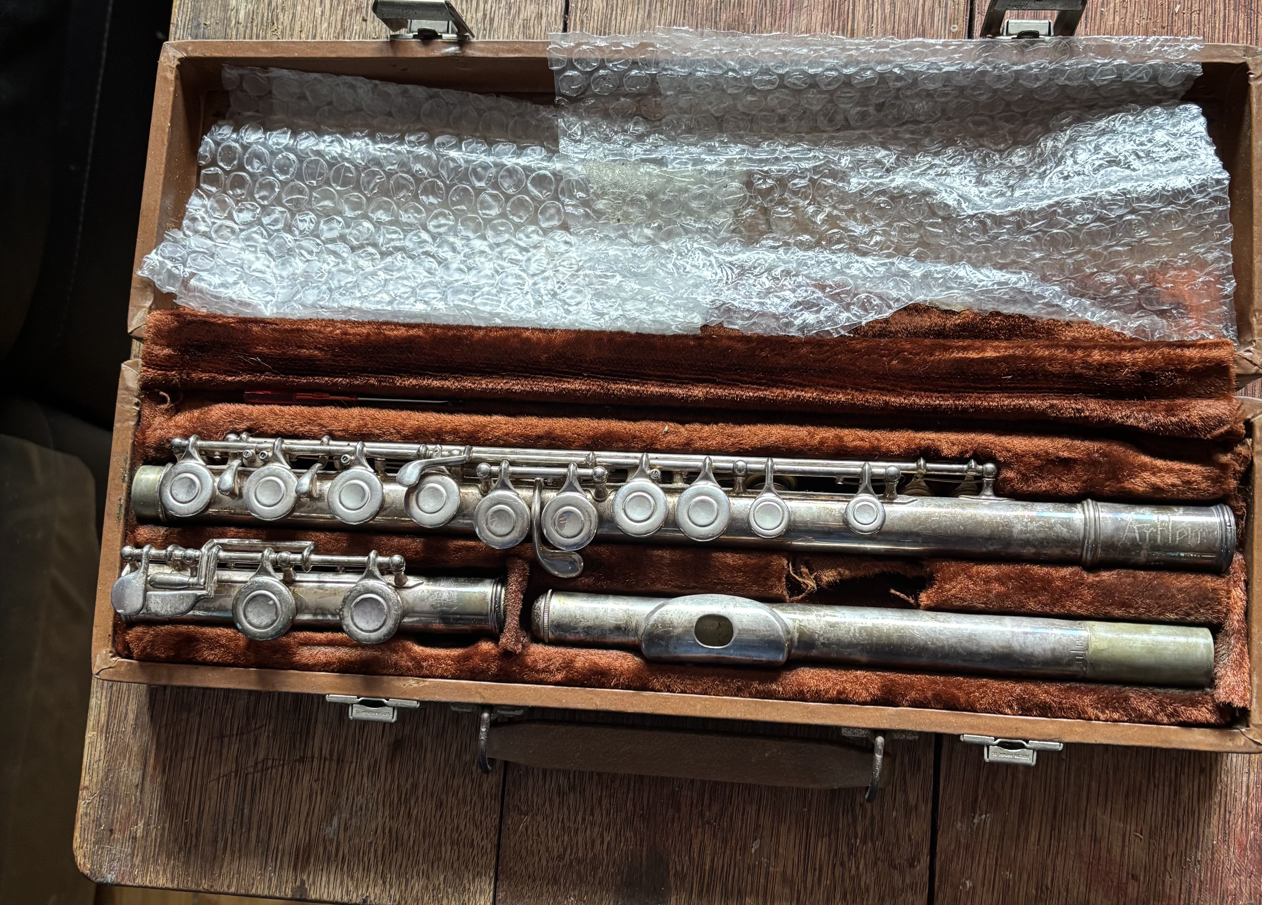 Flute traversière argente ARTLEY