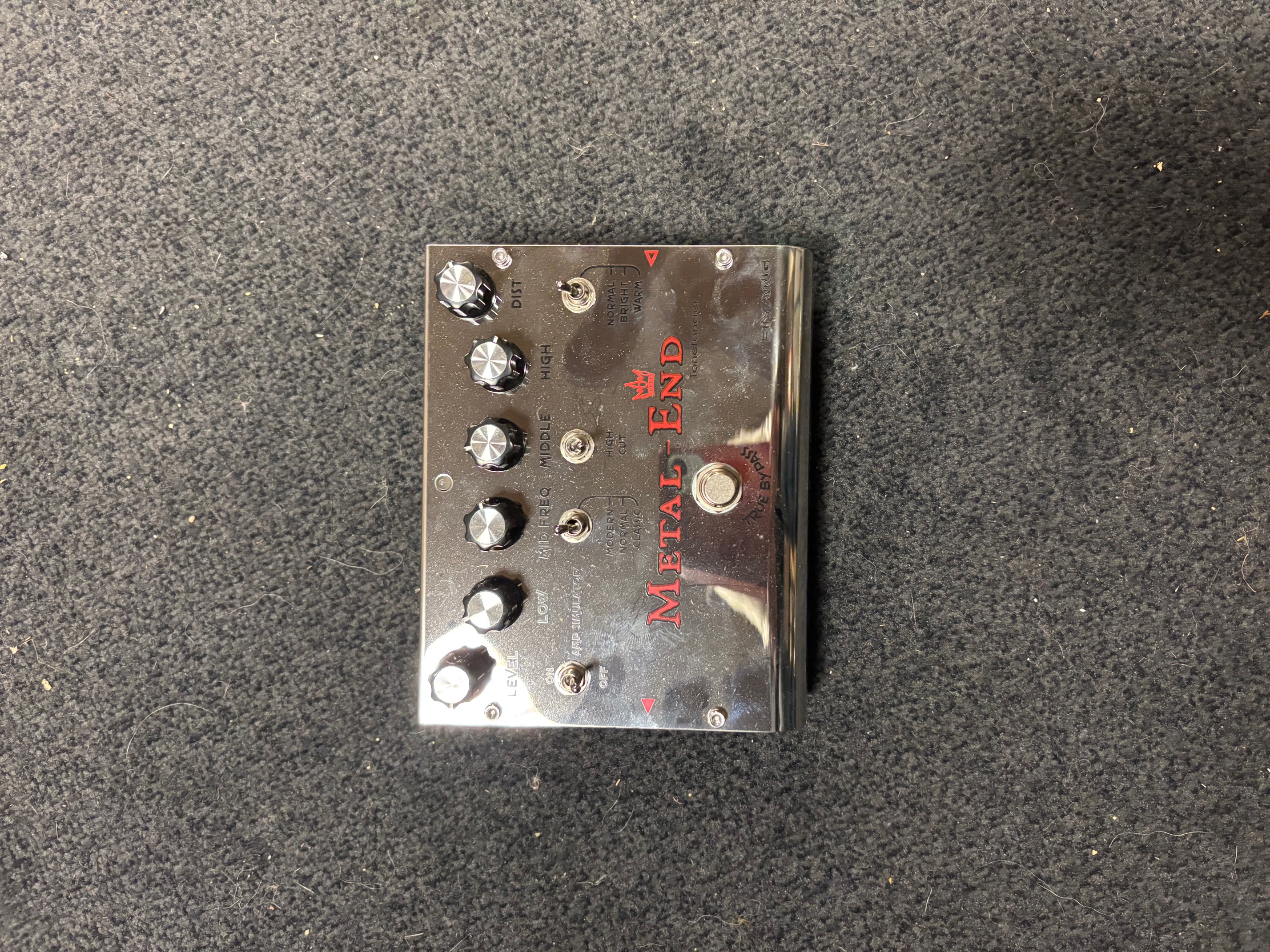 Biyang metal end
