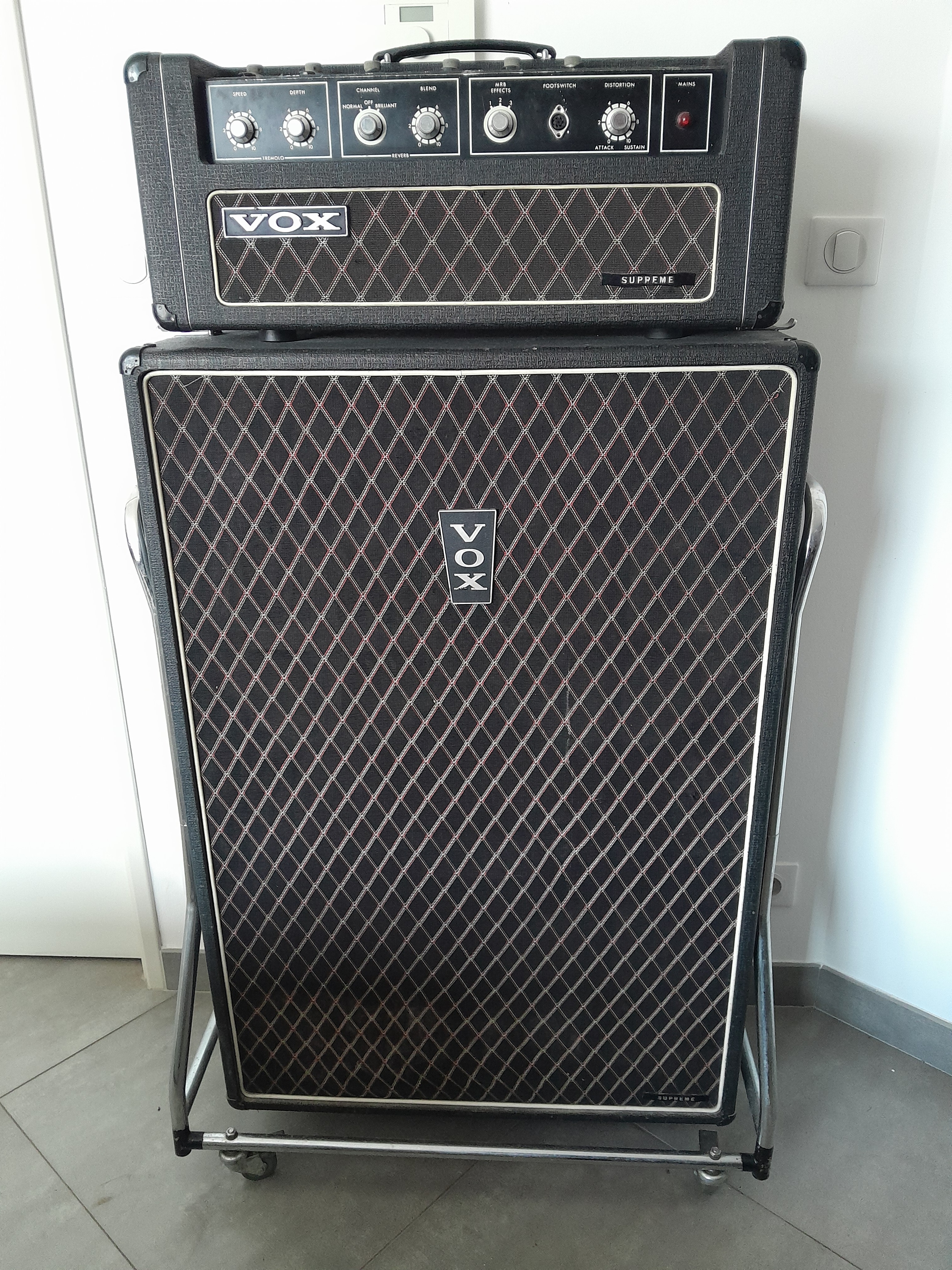 Vends Stack vintage VOX SUPRÊME (1960/70)
