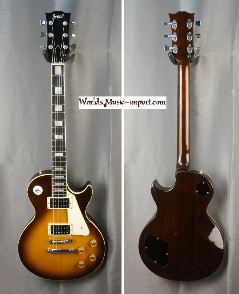 GRECO Les Paul EG-650 Sunburst 'Narumo' 1973 japon