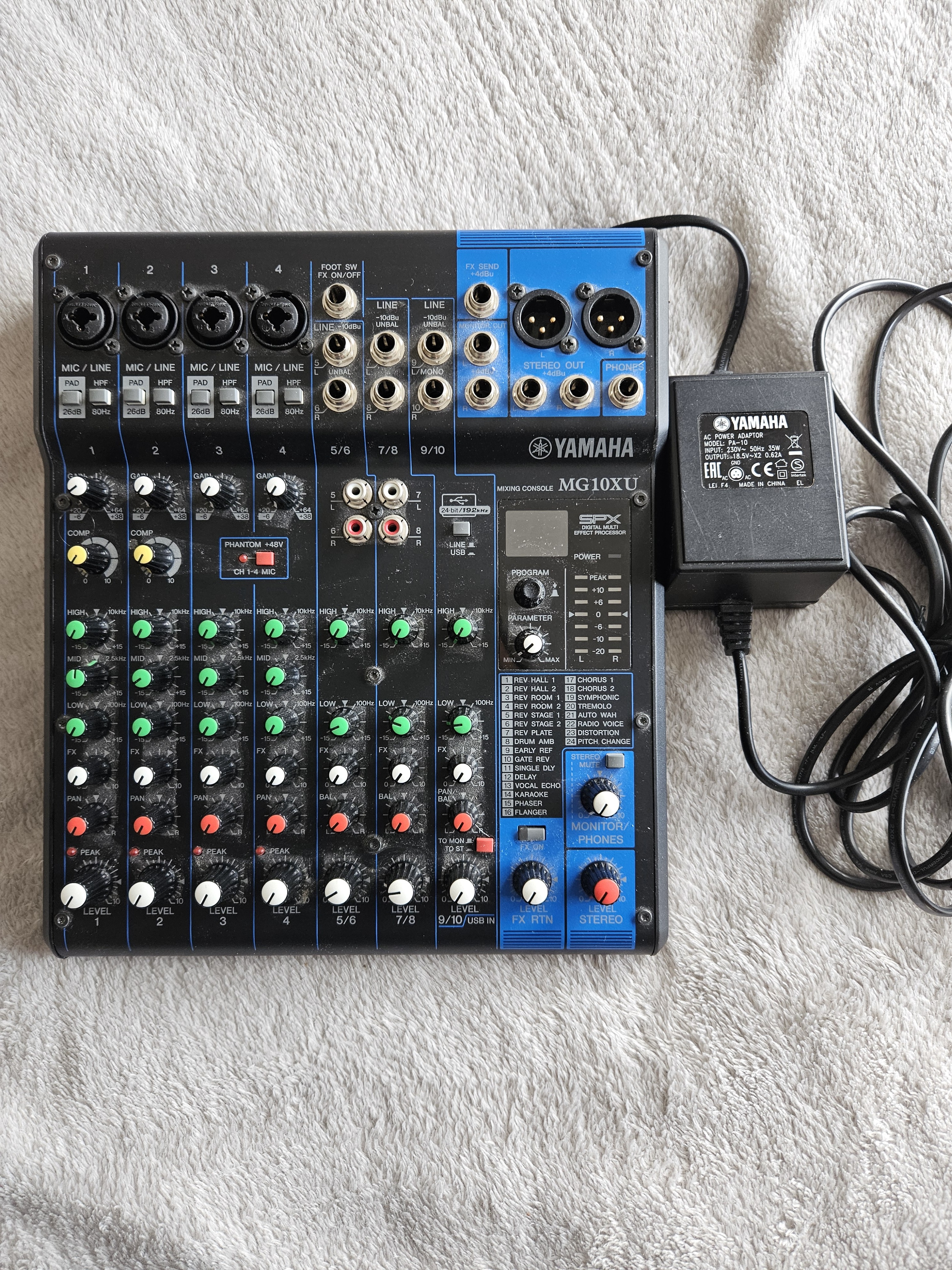 Vends table mixage MG 10 XU