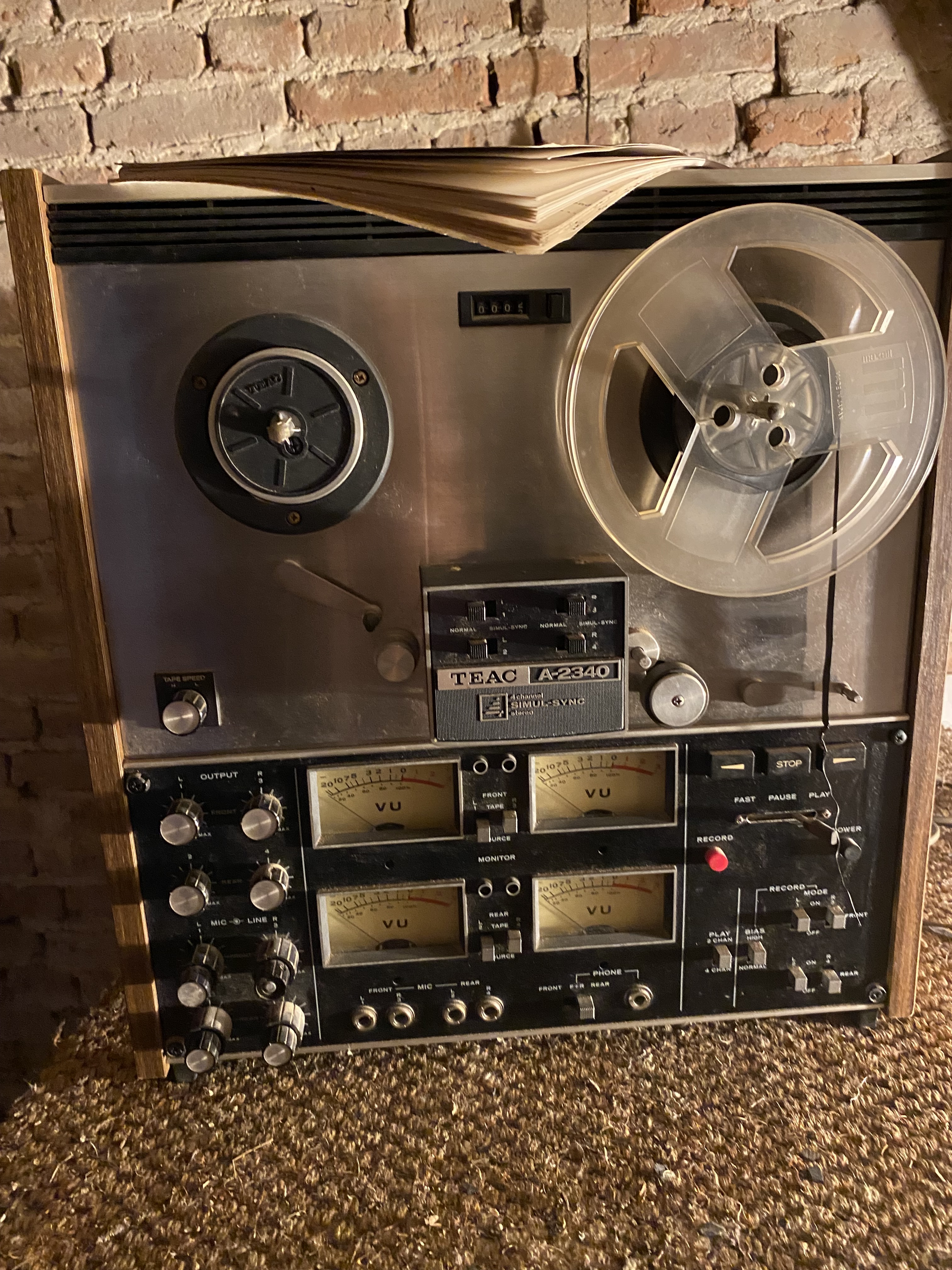 vends magnètophone TEAC +notive 