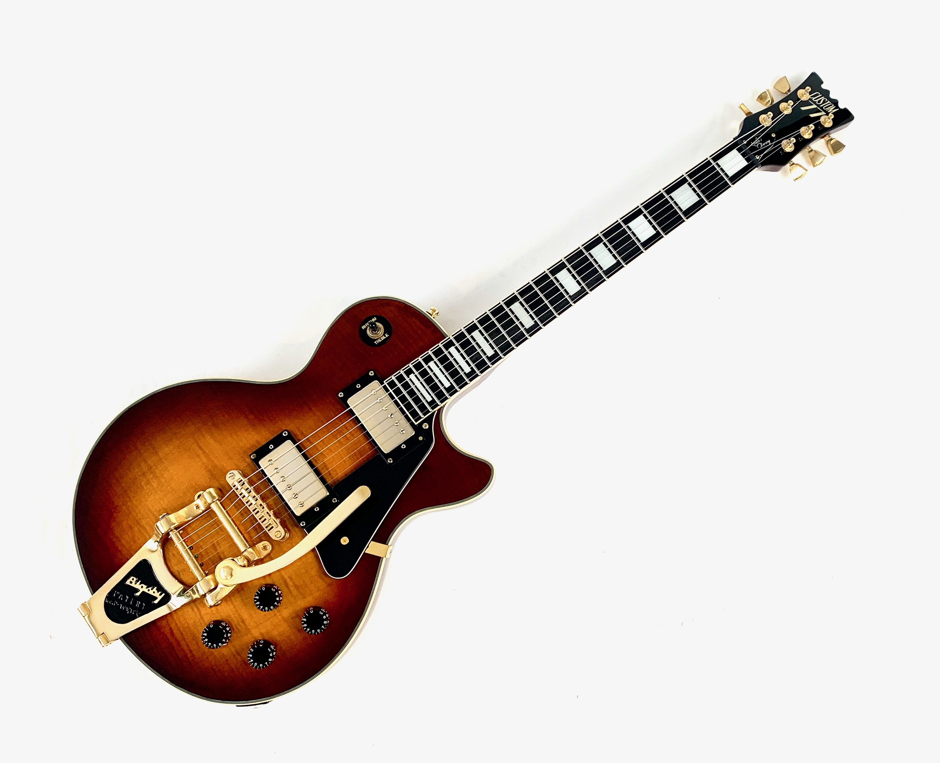 Custom 77 London’s Burning CS4 Tobacco Sunburst 2011 