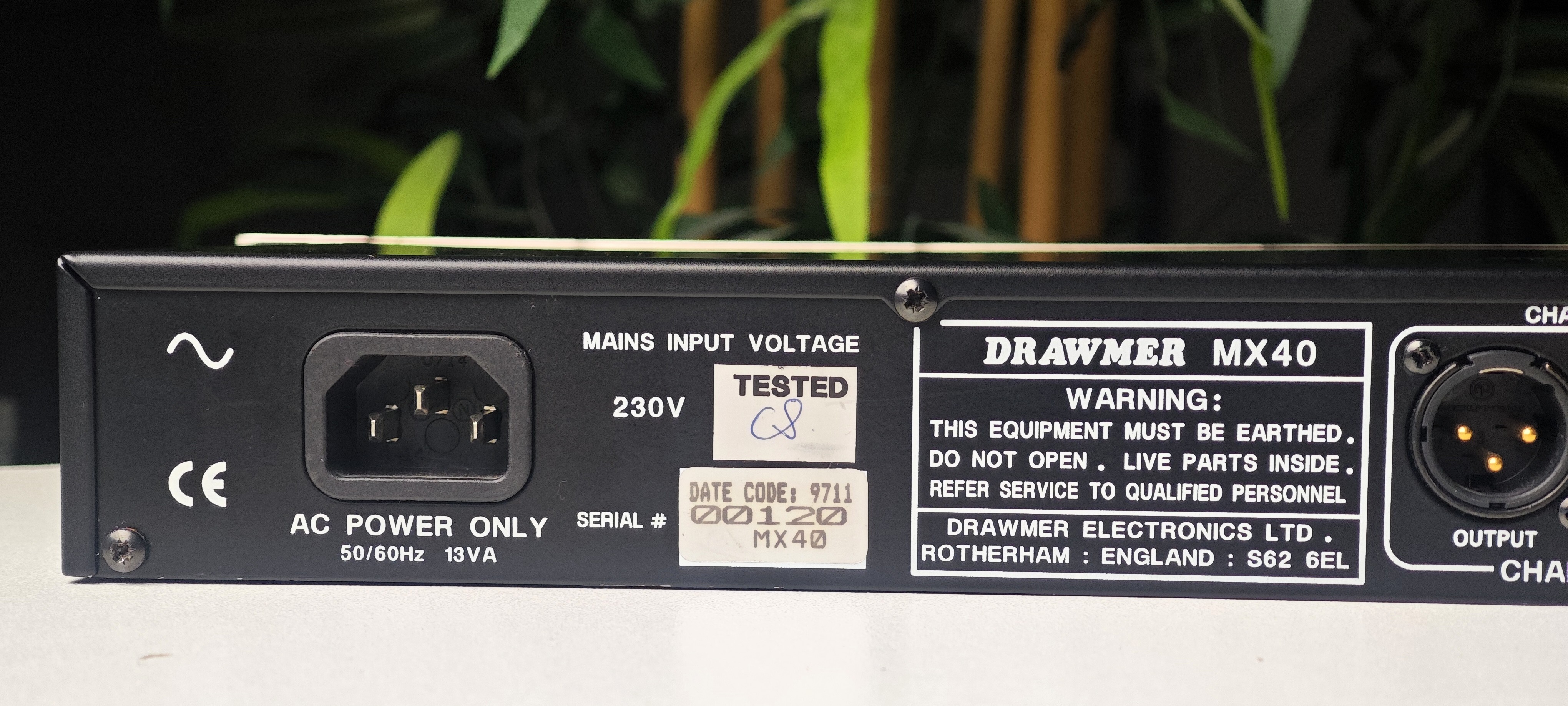 Drawmer MX40 Punch Gate (92910)