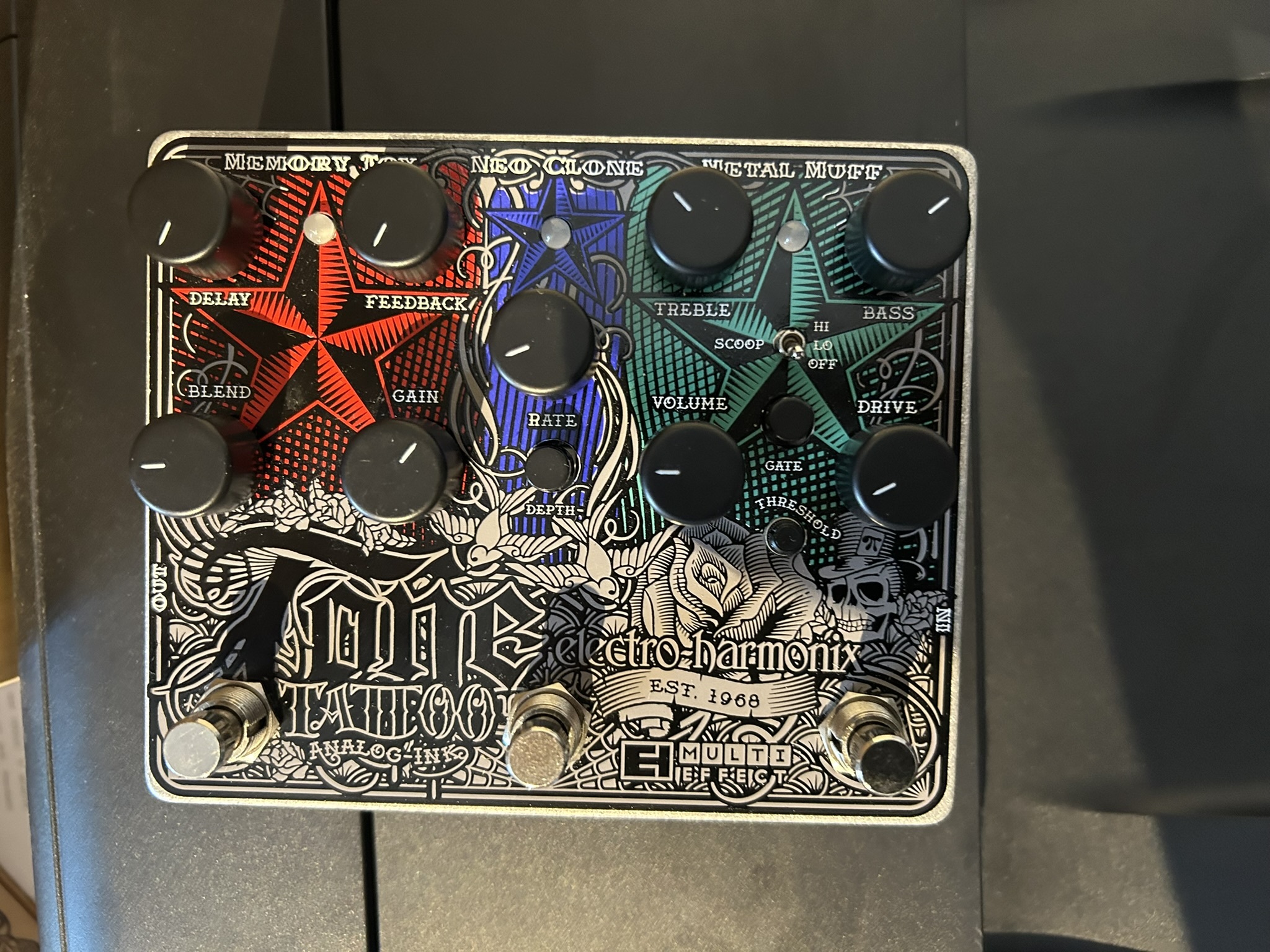Pédale multieffets Electro Harmonix EHX Tone Tattoo