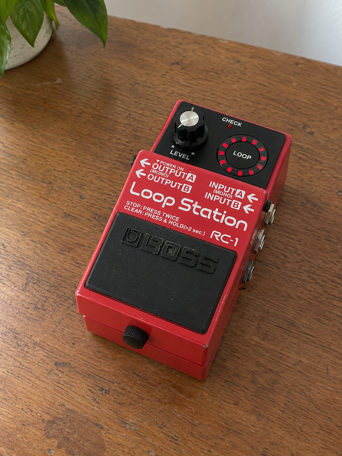 BOSS RC-1 Loop Station – Pédale Looper Guitare
