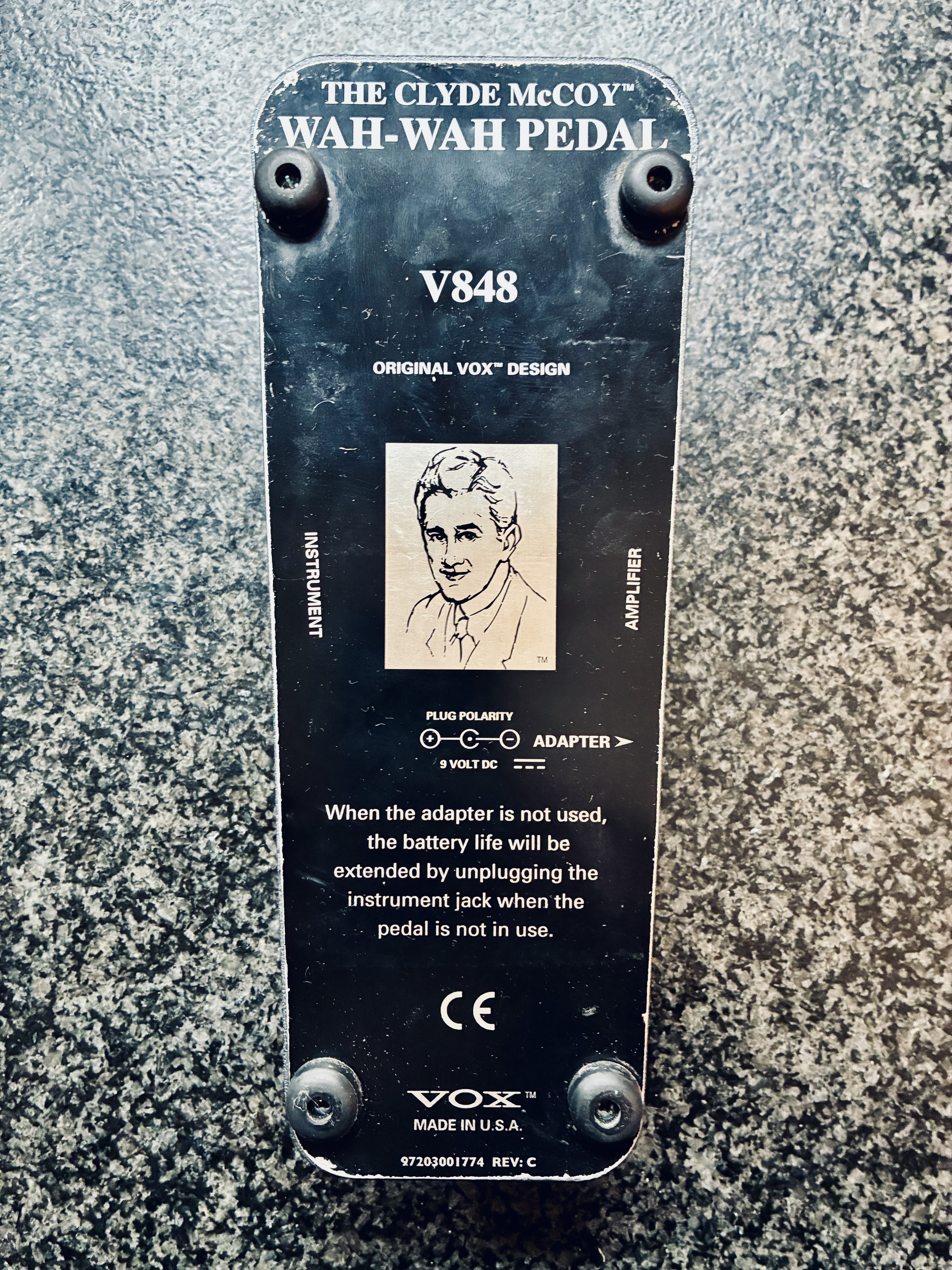 Vox V848 Clyde McCoy Wah Wah (86579)