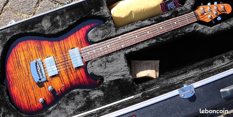 MusicMan Sabre Bougie Burst