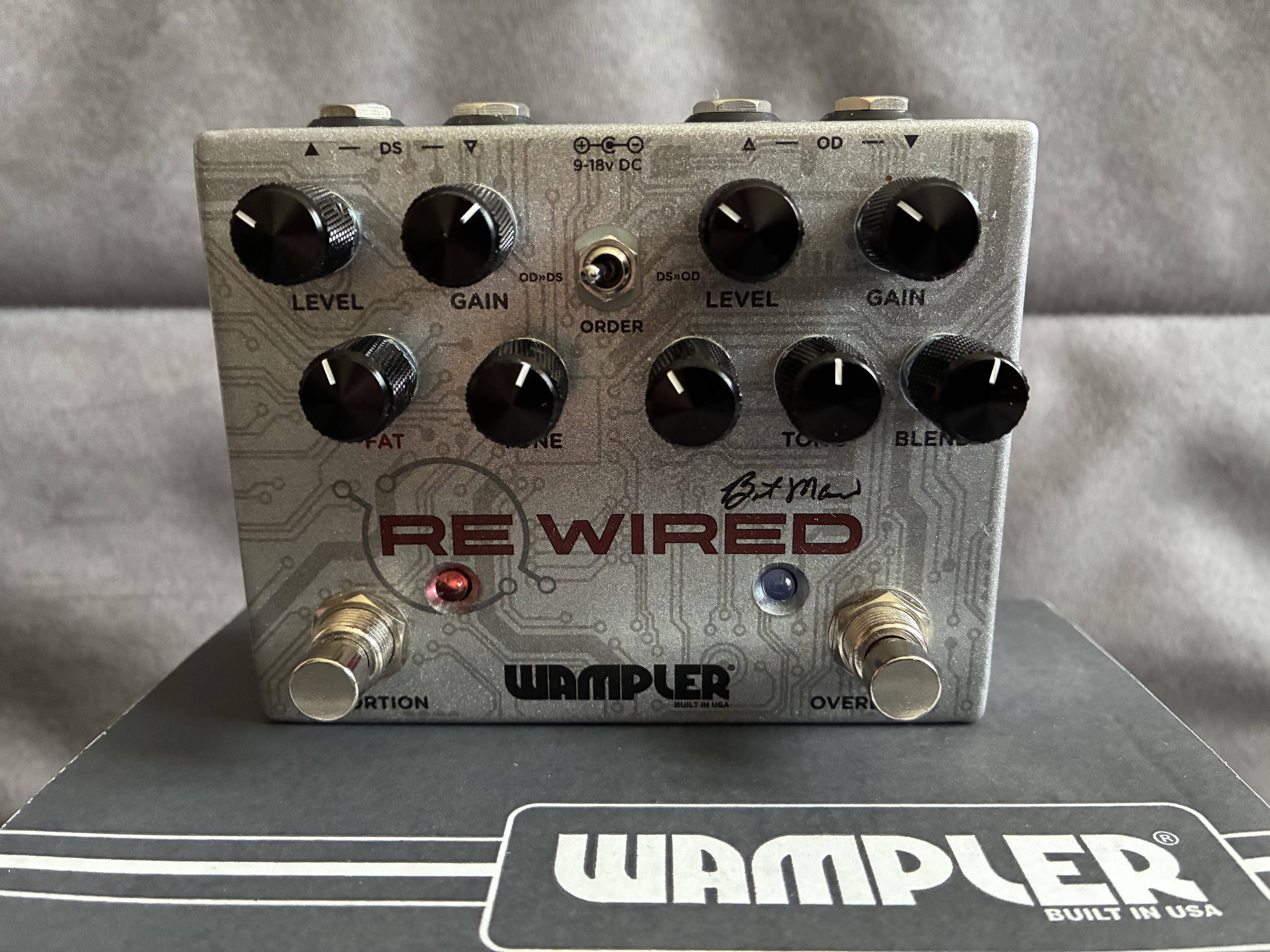 Vends Pedale Overdrive distortion Wrampler ReWired Brent Mason signature
