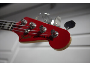 Fender Deluxe Jaguar Bass - Hot Rod Red Rosewood