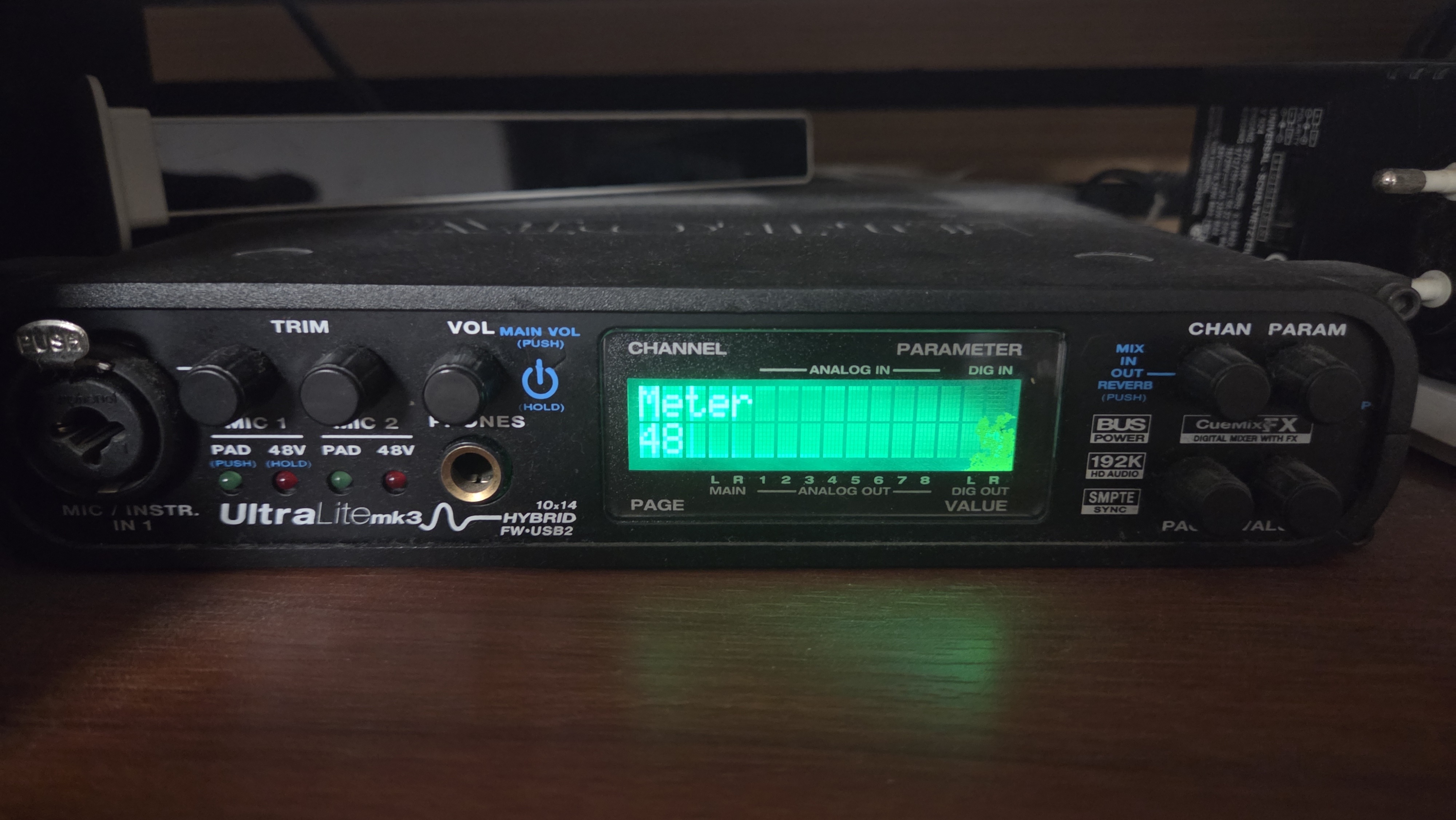 Motu ultralite ml3 hybrid