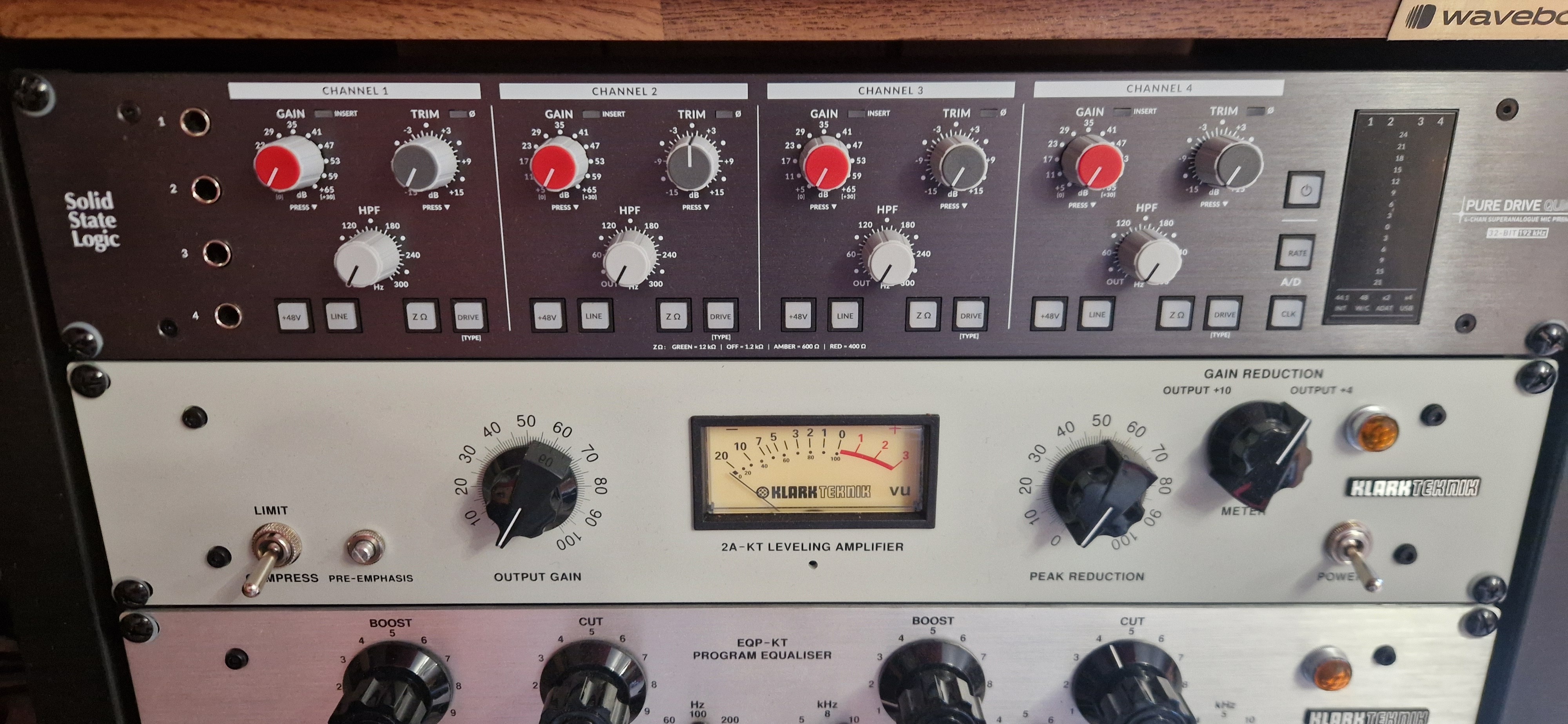 SSL Pure Drive Quad