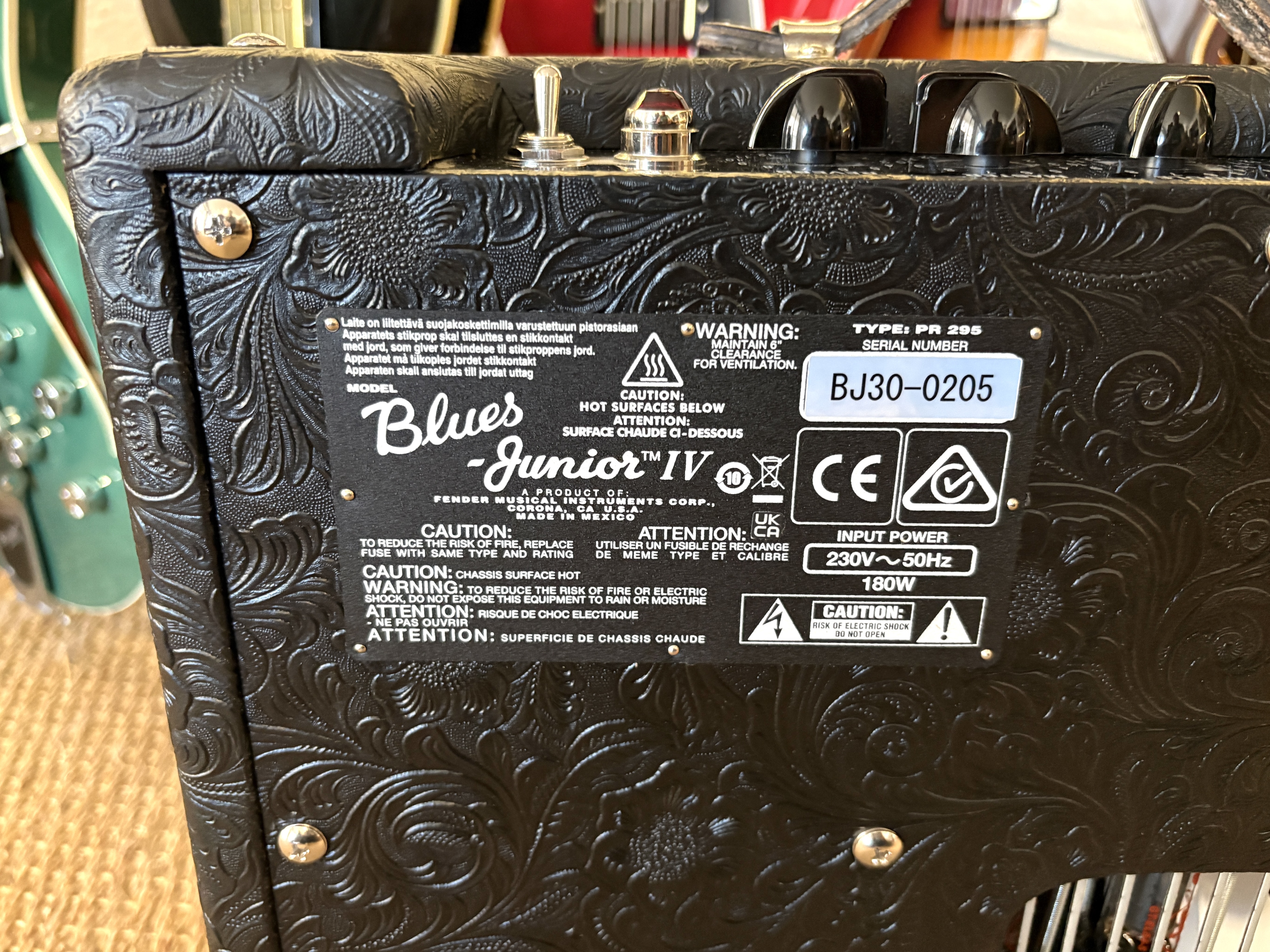 Fender Blues Junior IV 30th Anniversary (88779)