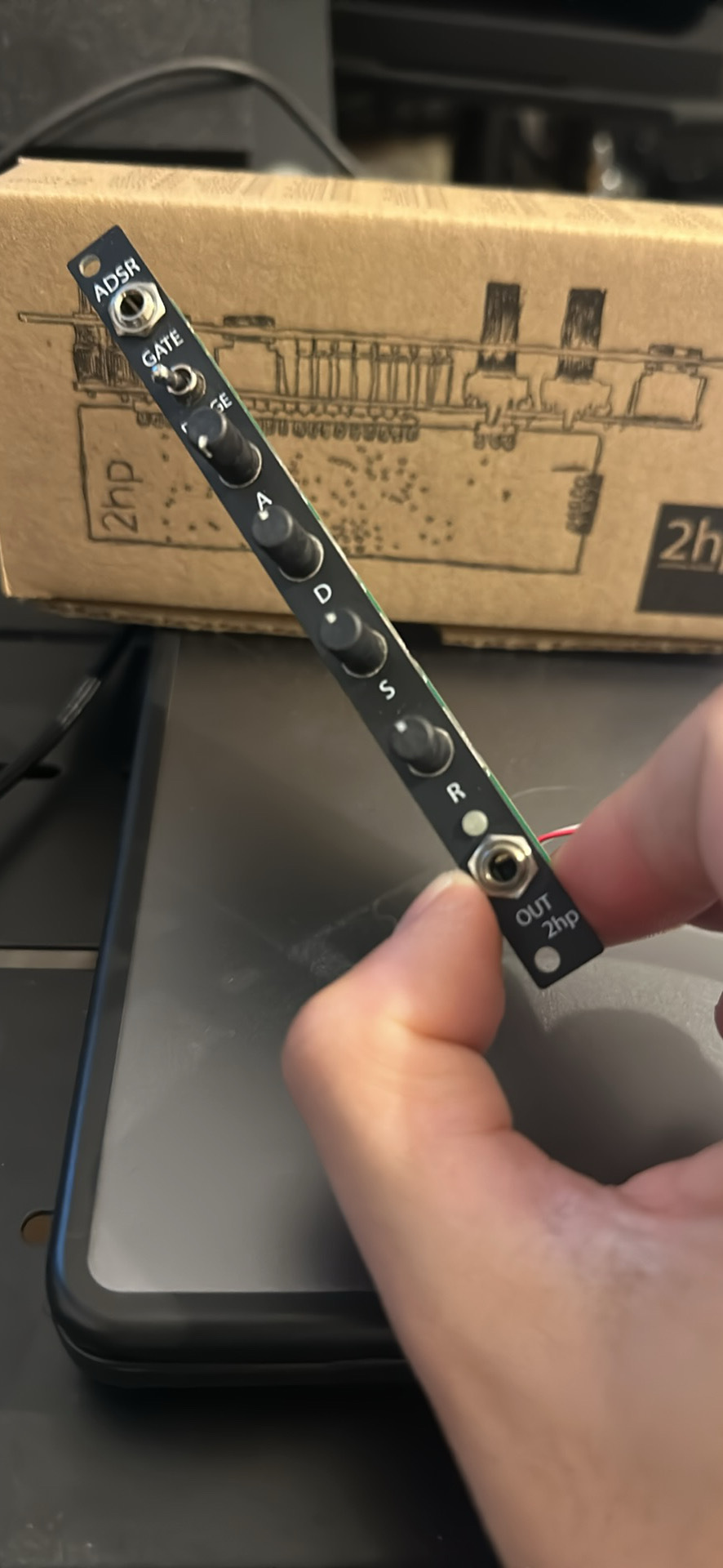 2hp ADSR black
