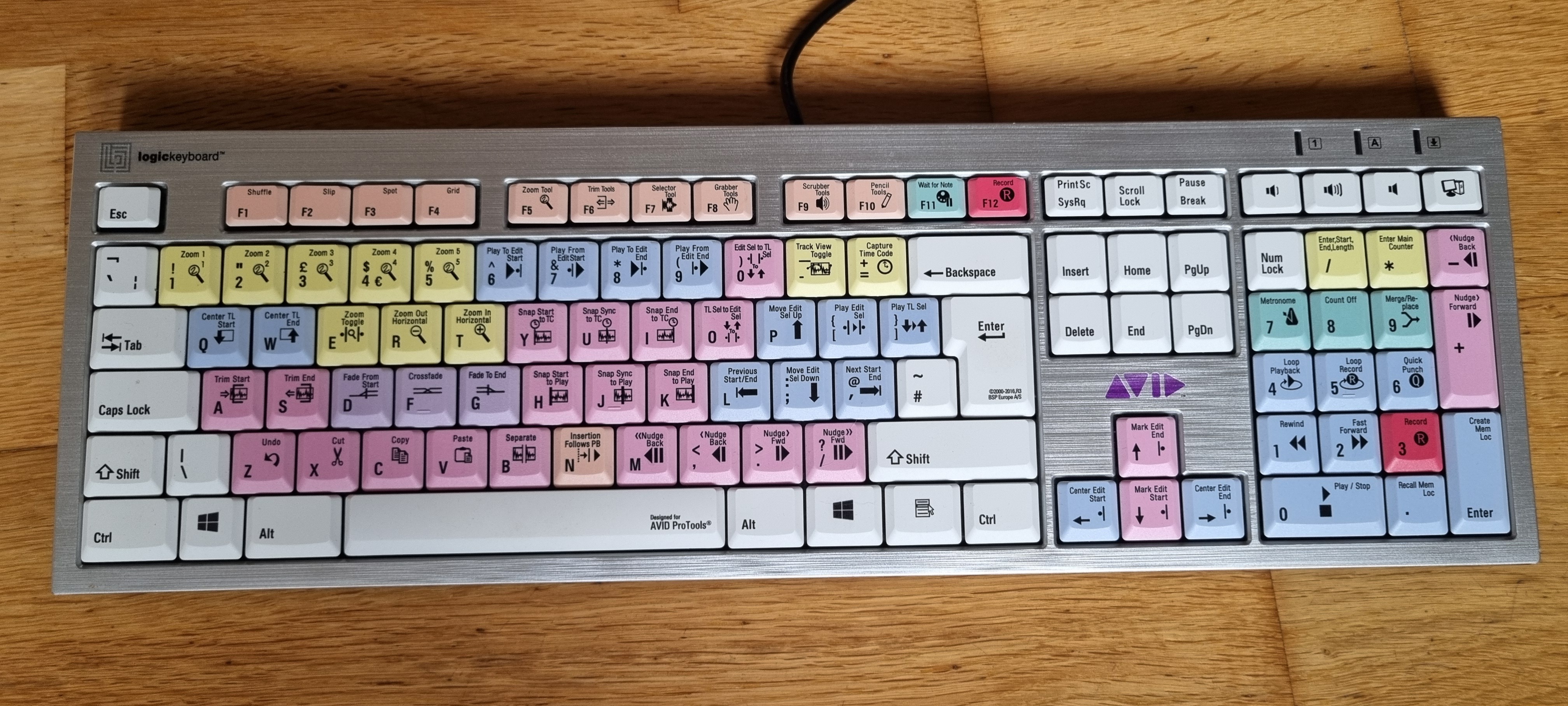 Vends clavier LogicKeyboard Avid
