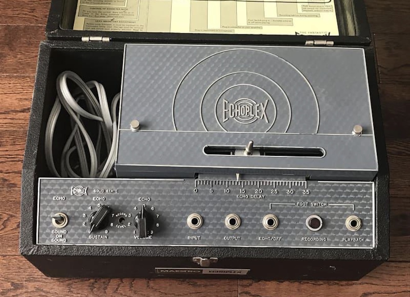 Vends Maestro Echoplex (années 70’)