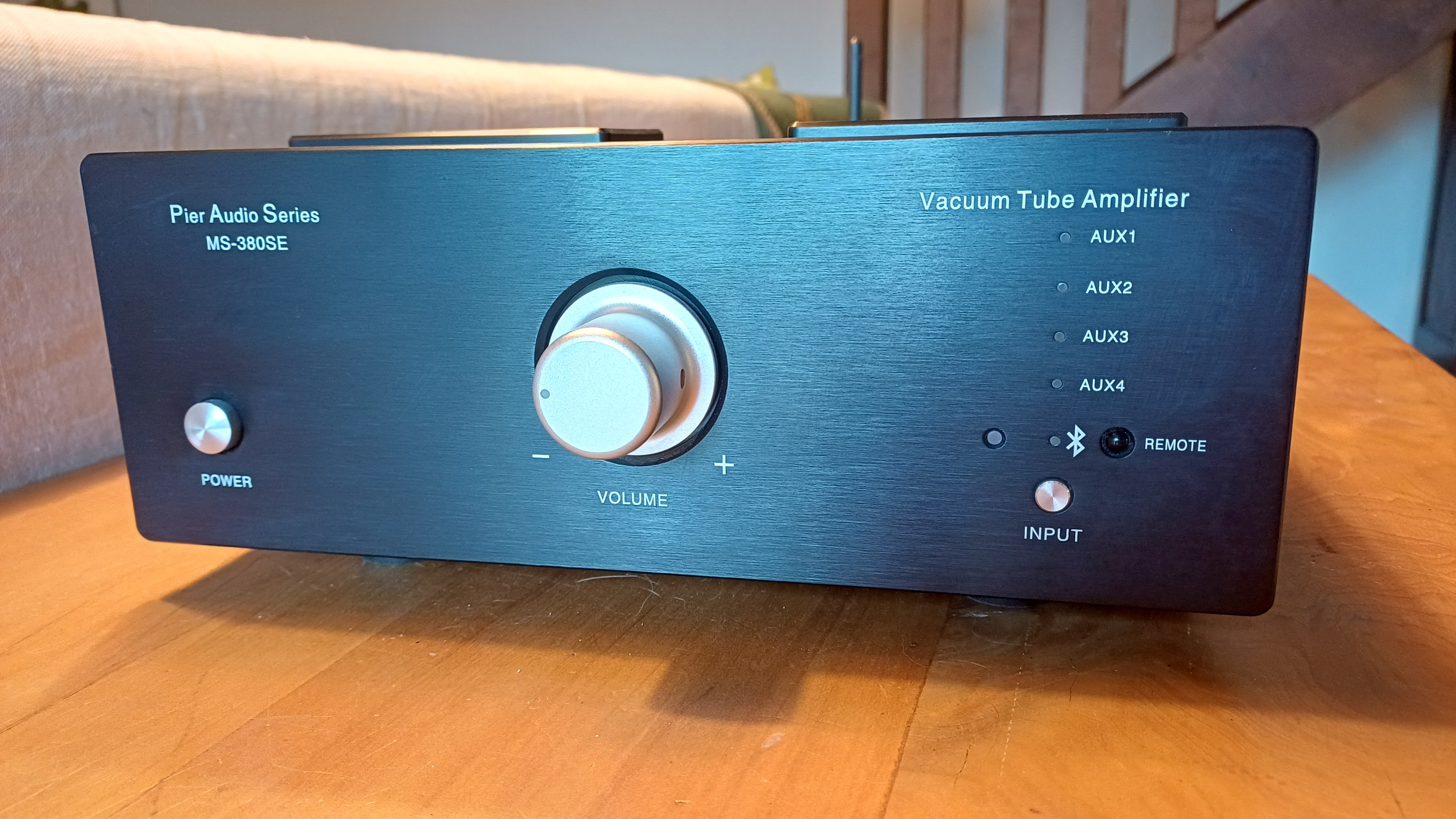 MS-380SE Ampli Pier Audio Hybride noir