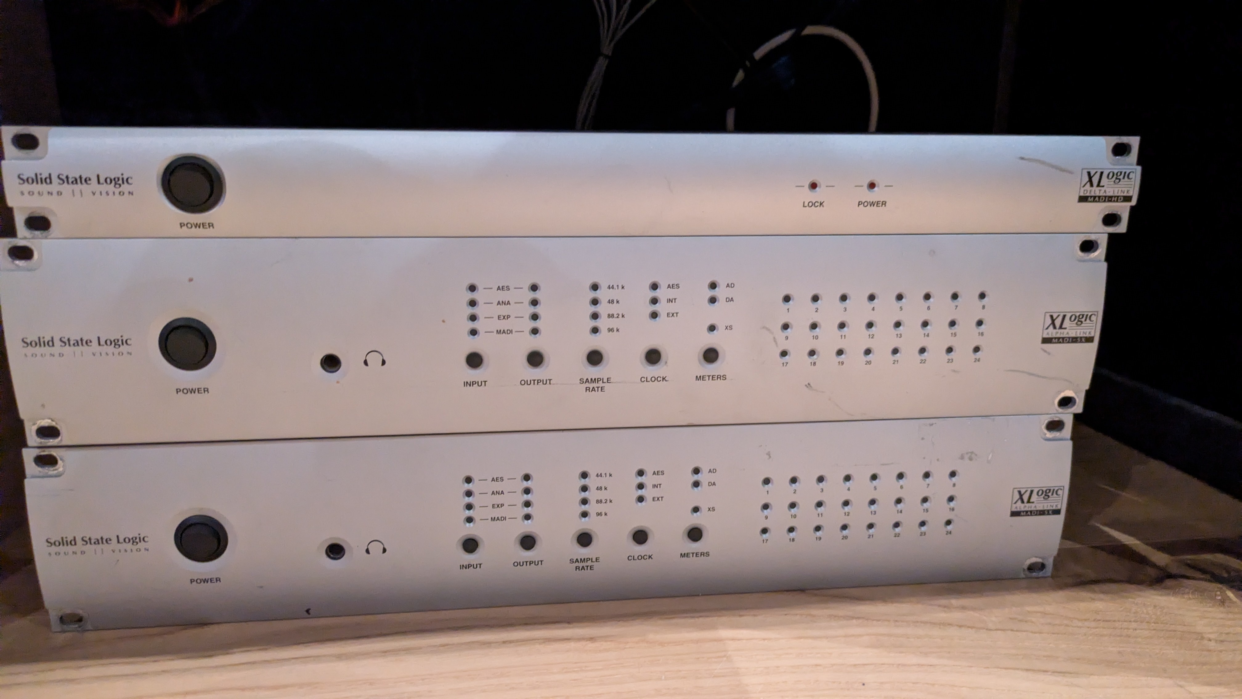 Vends SSL X-Logic Alpha Link Madi SX