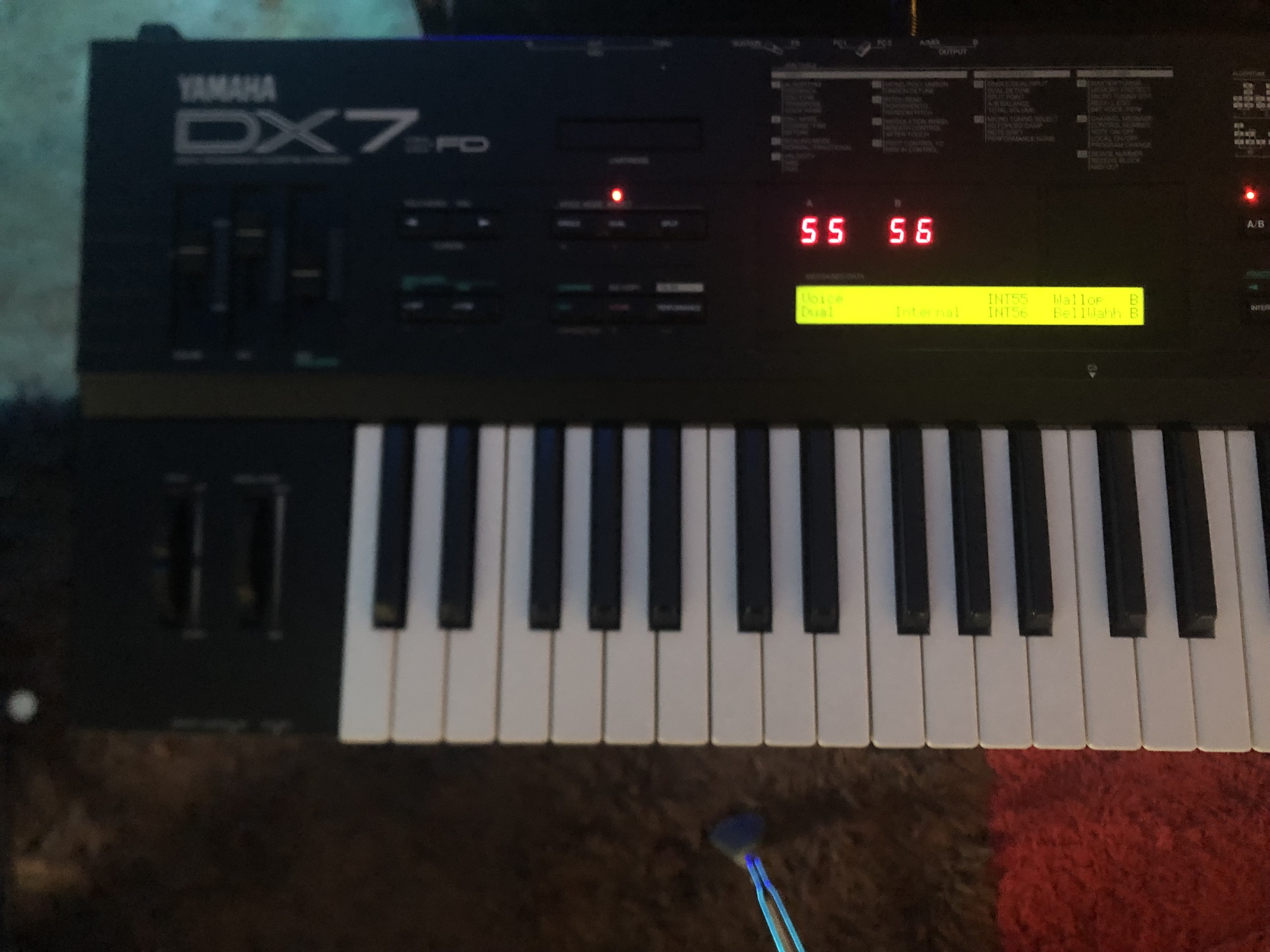 DX7 II FD en excellent état 