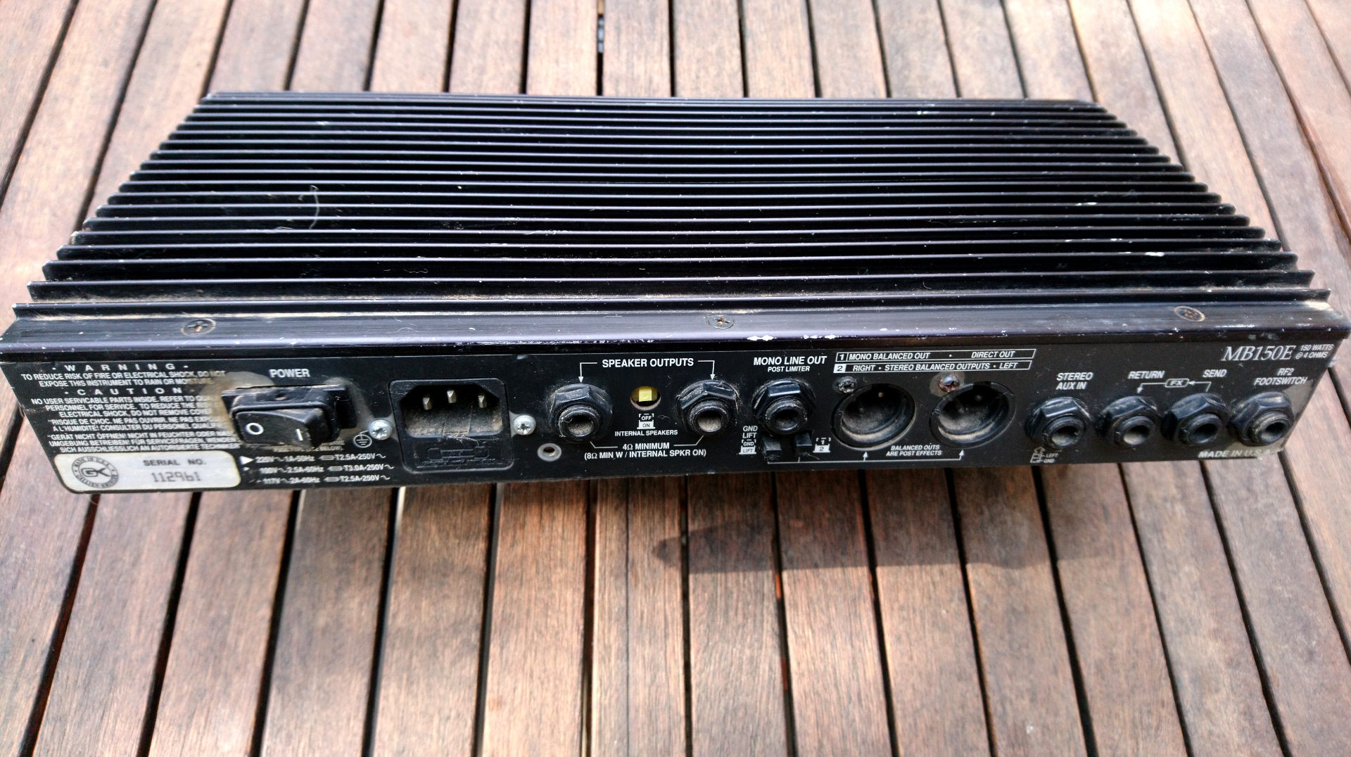 Gallien Krueger MB150E/112 (95845)