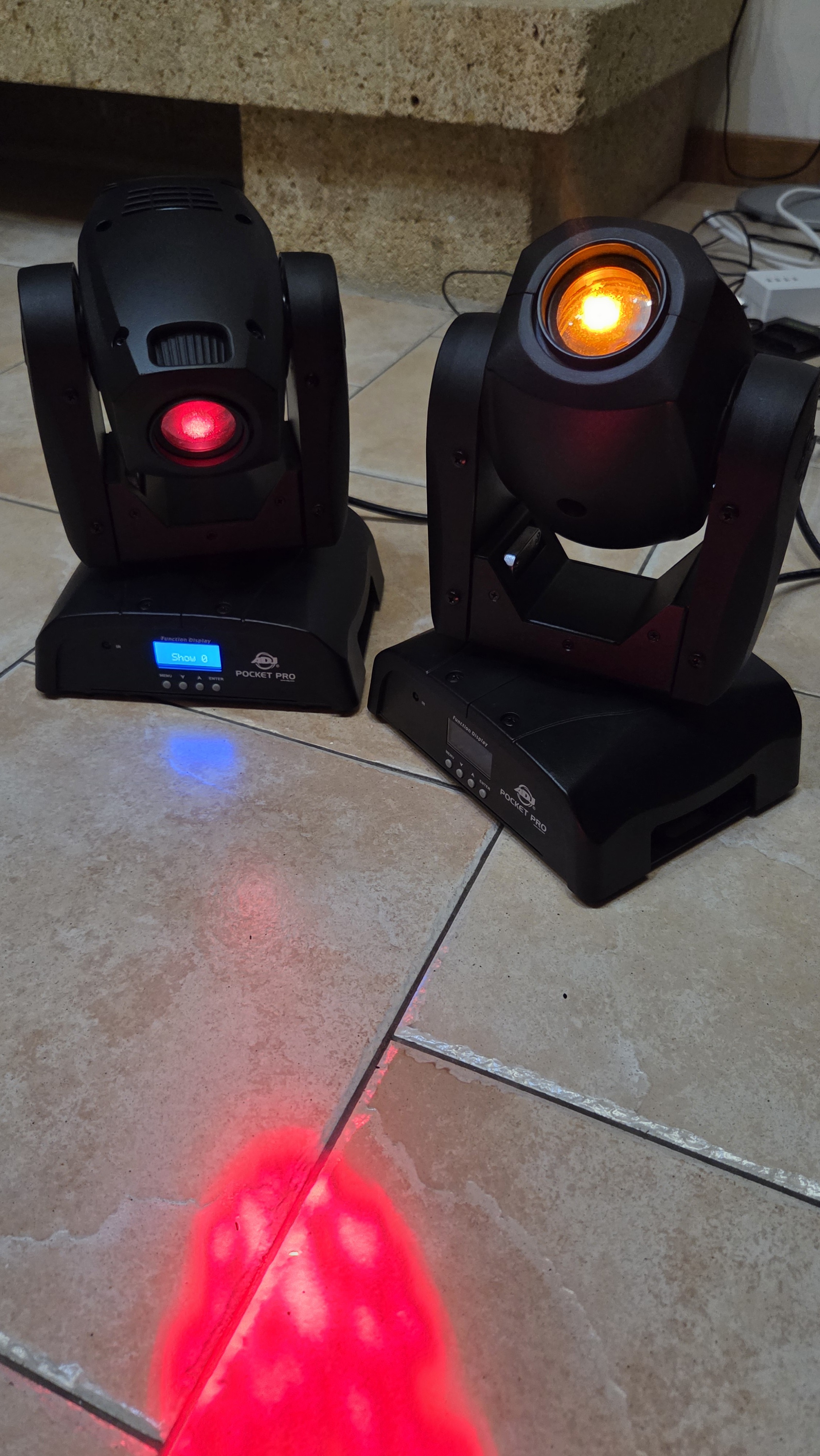 Paire de lyres ADJ Pocket Pro 25 W