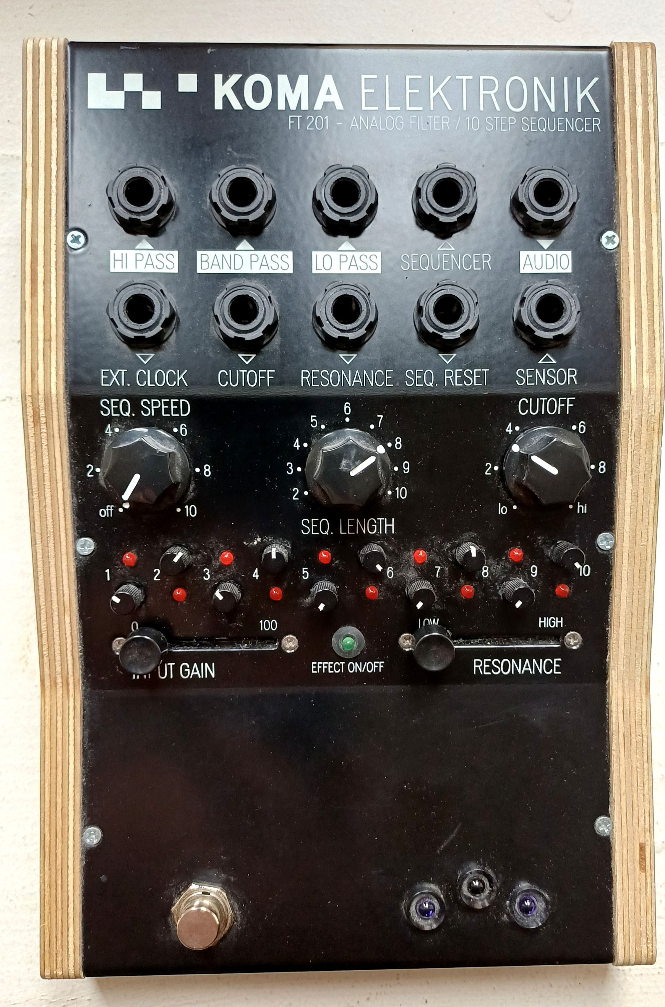 Vends pédale Koma Electronik FT 201