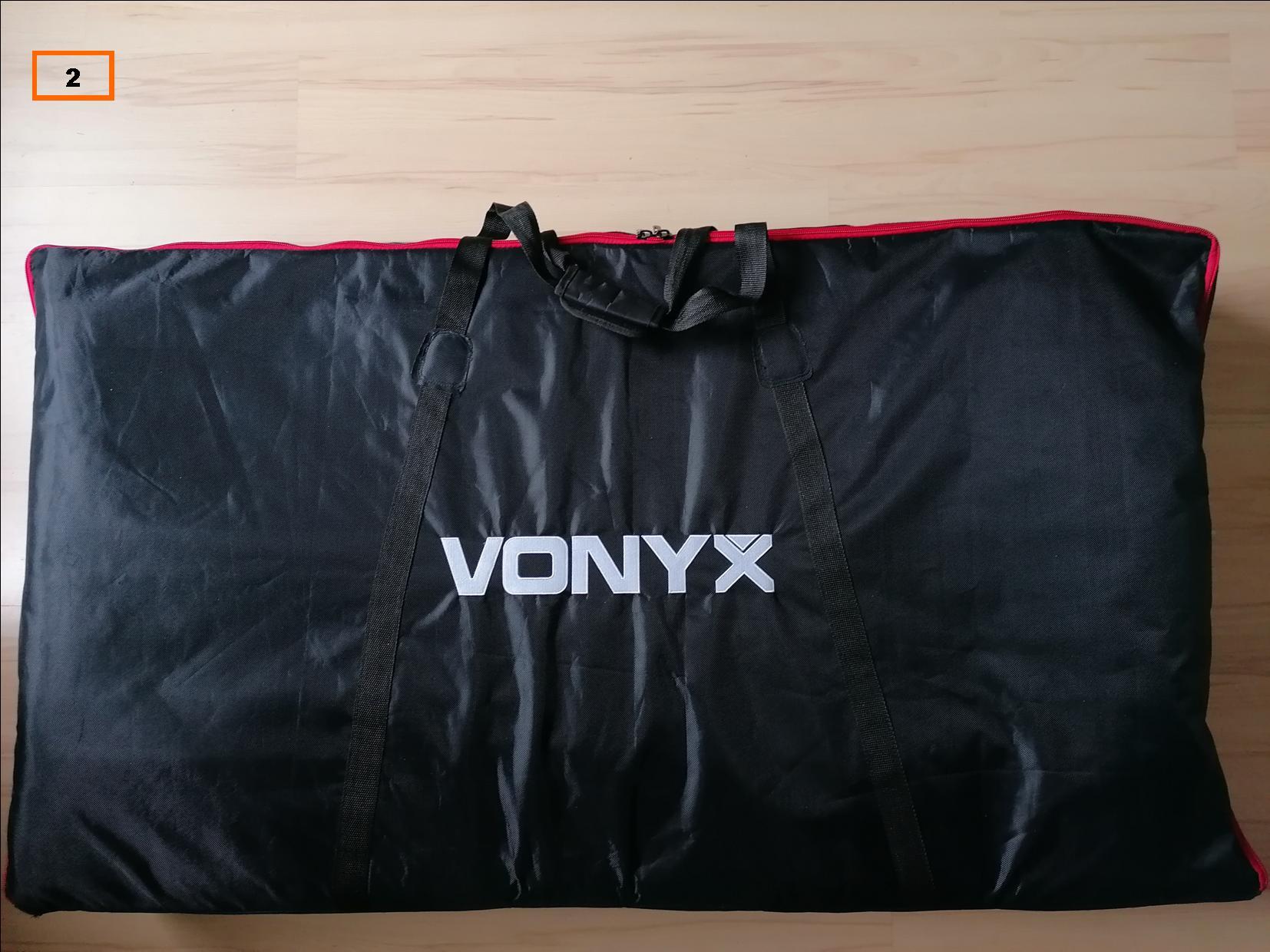 Photo 2 Vonyx DB5 PRO DJ Aluminium Booth (Sac de transport)