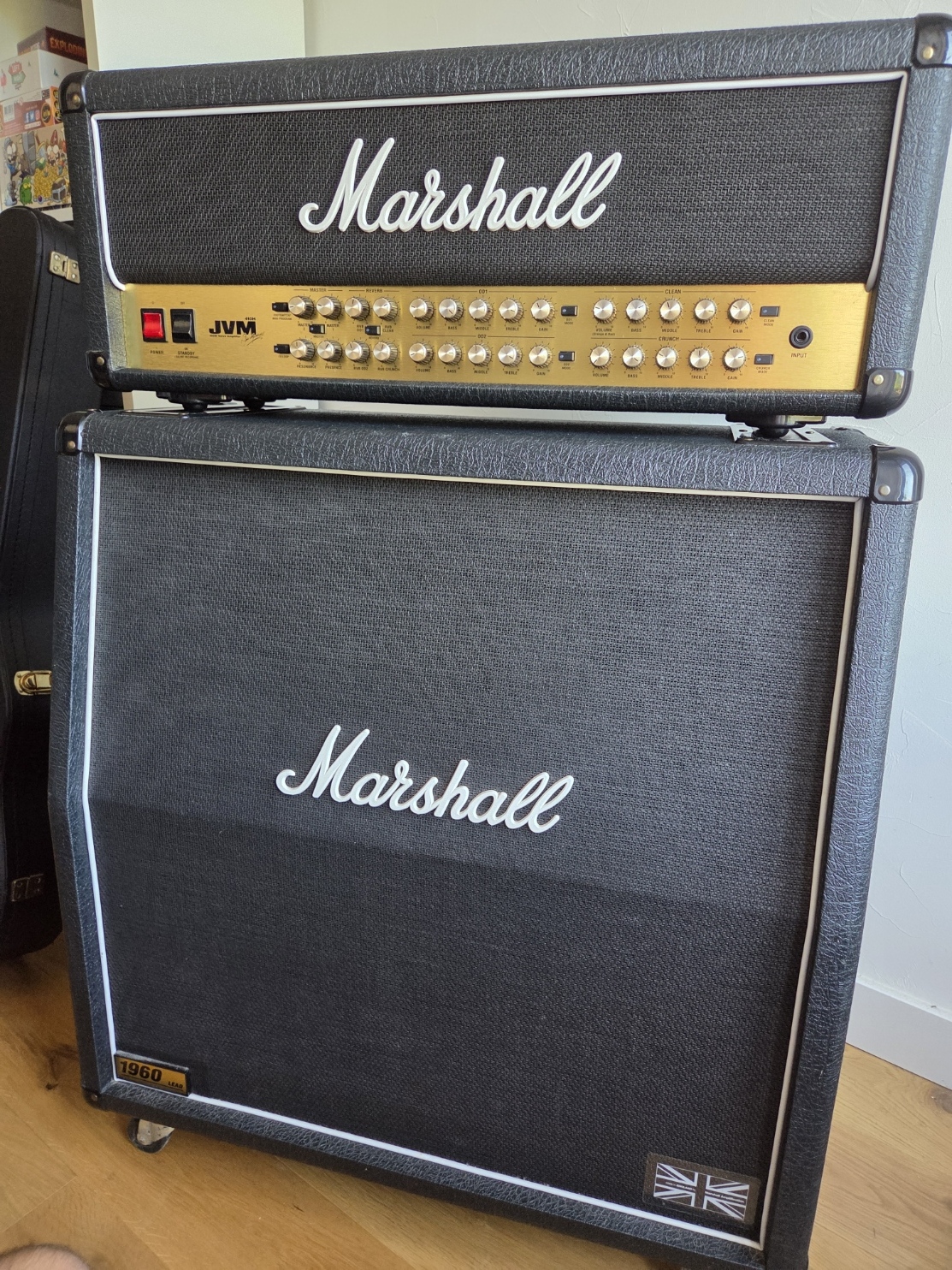 Marshall JVM410H + Cab 1960A