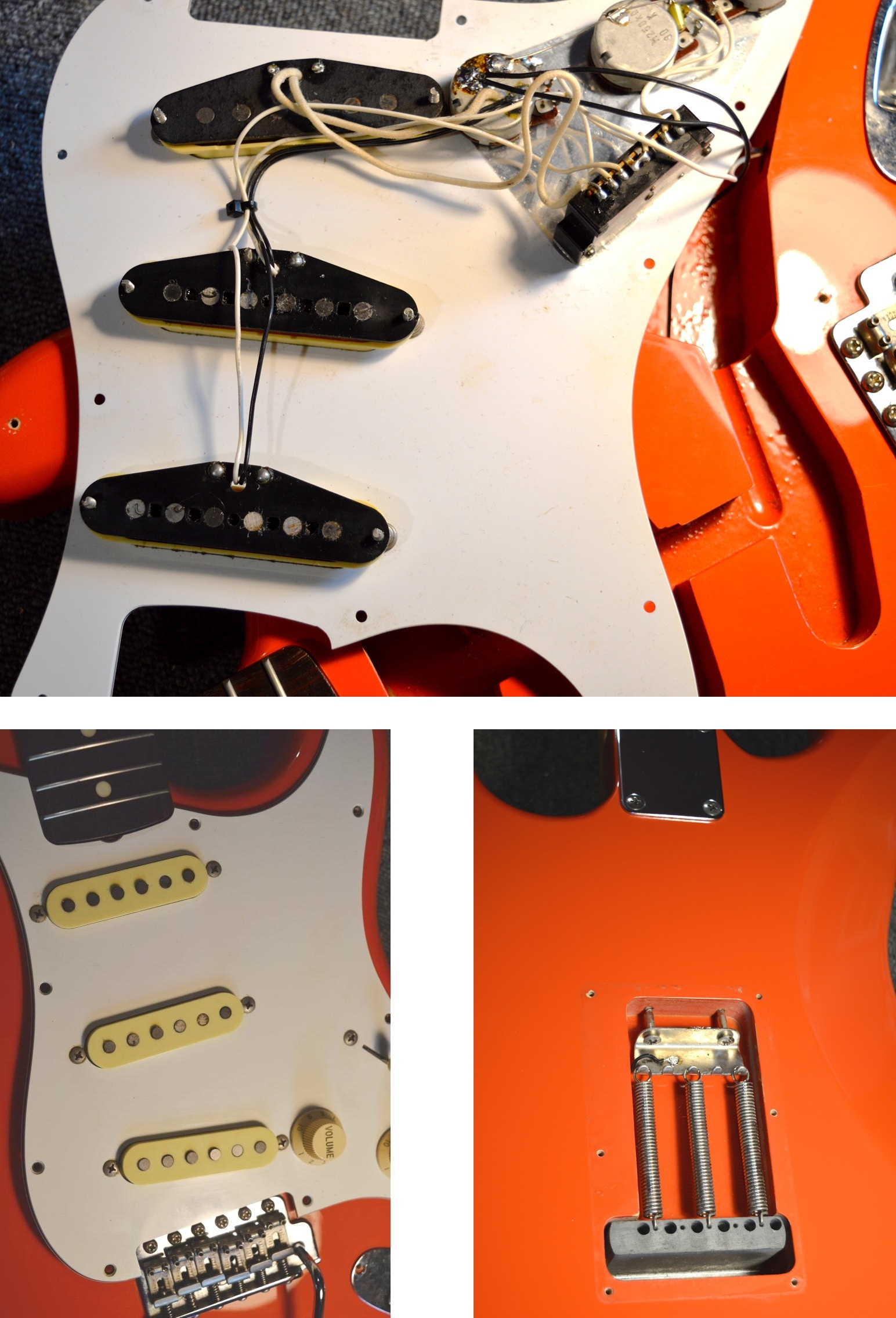 fender stratocaster ST62 FRD fiesta red japon japan (10)