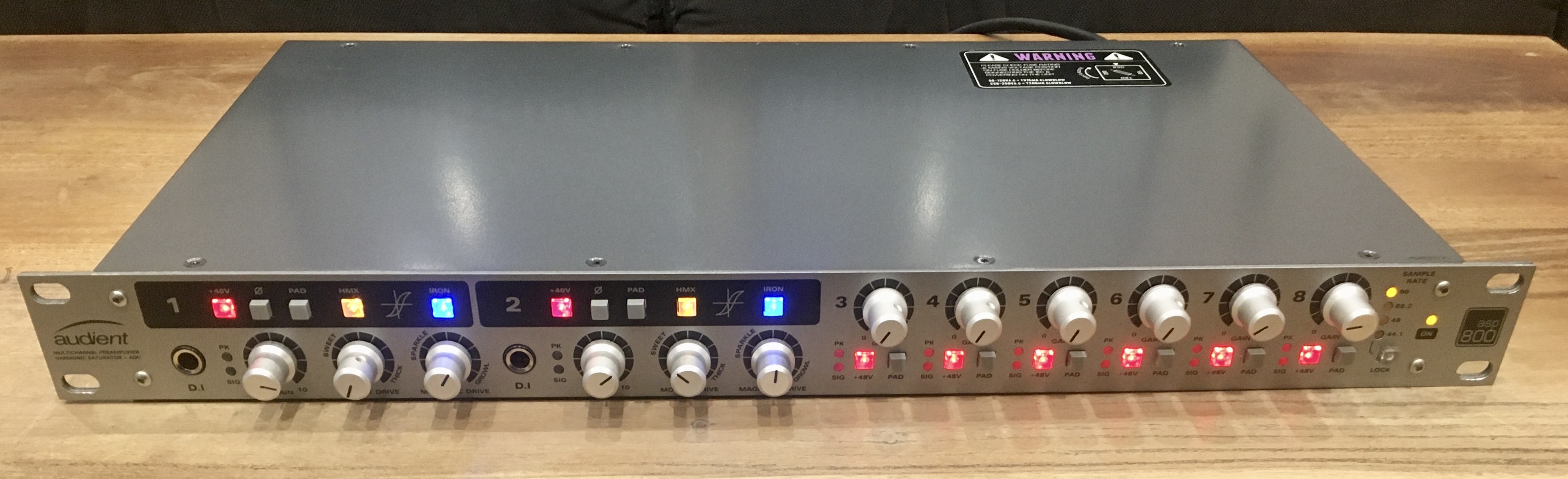Vends Audient ASP800