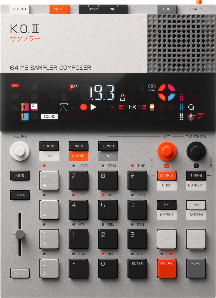 Vends Teenage Engineering EP-133 KO - état neuf + decksaver