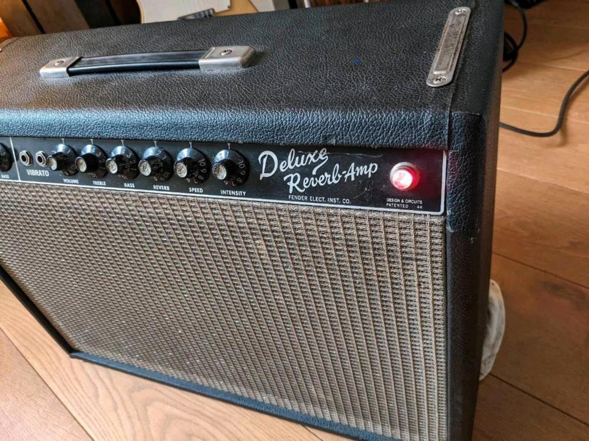 Ampli Fender Deluxe Blackface Reverb 1964 
