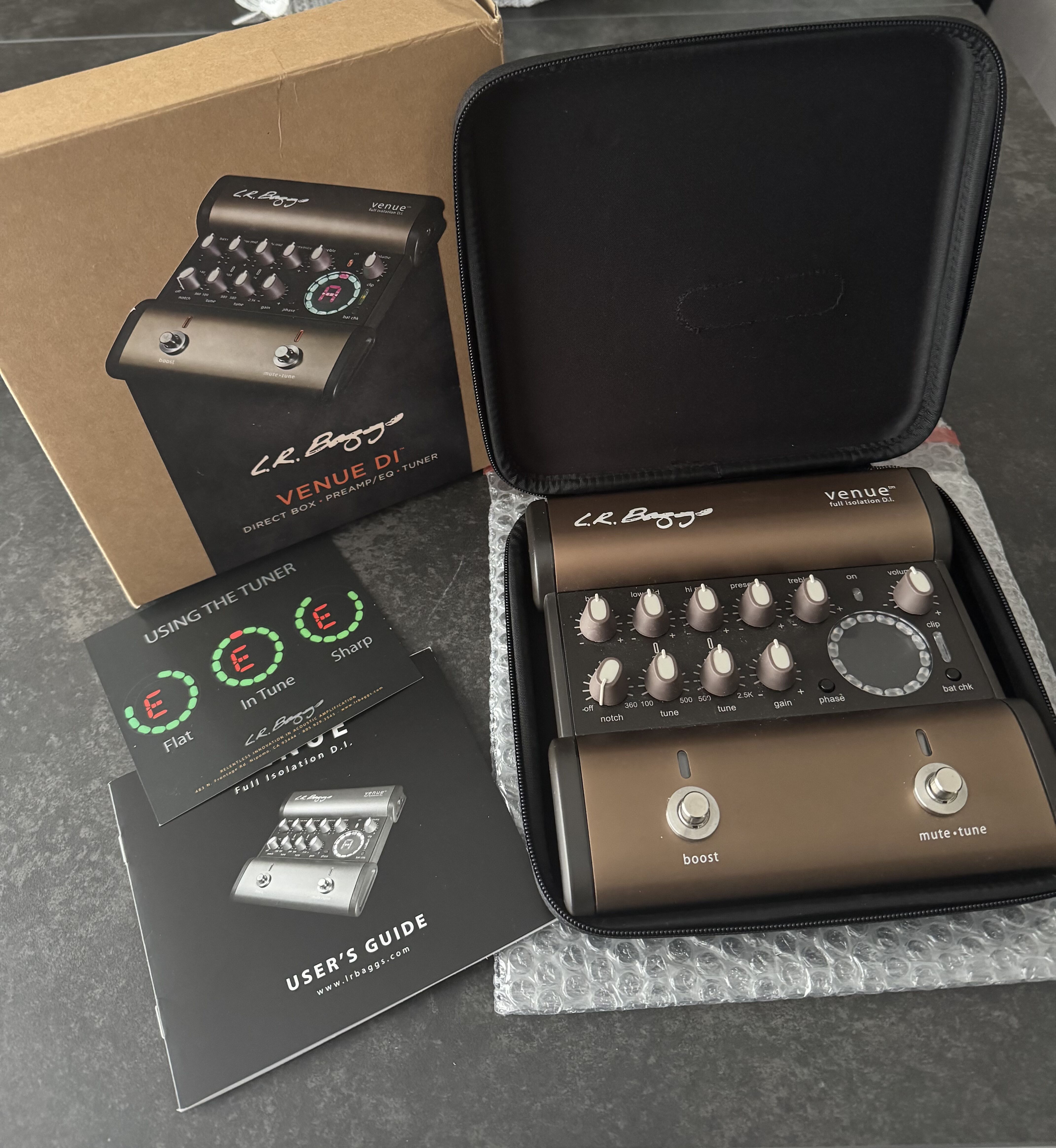 Vends LR BAGGS Venue D.I. pour Guitare Acoustique