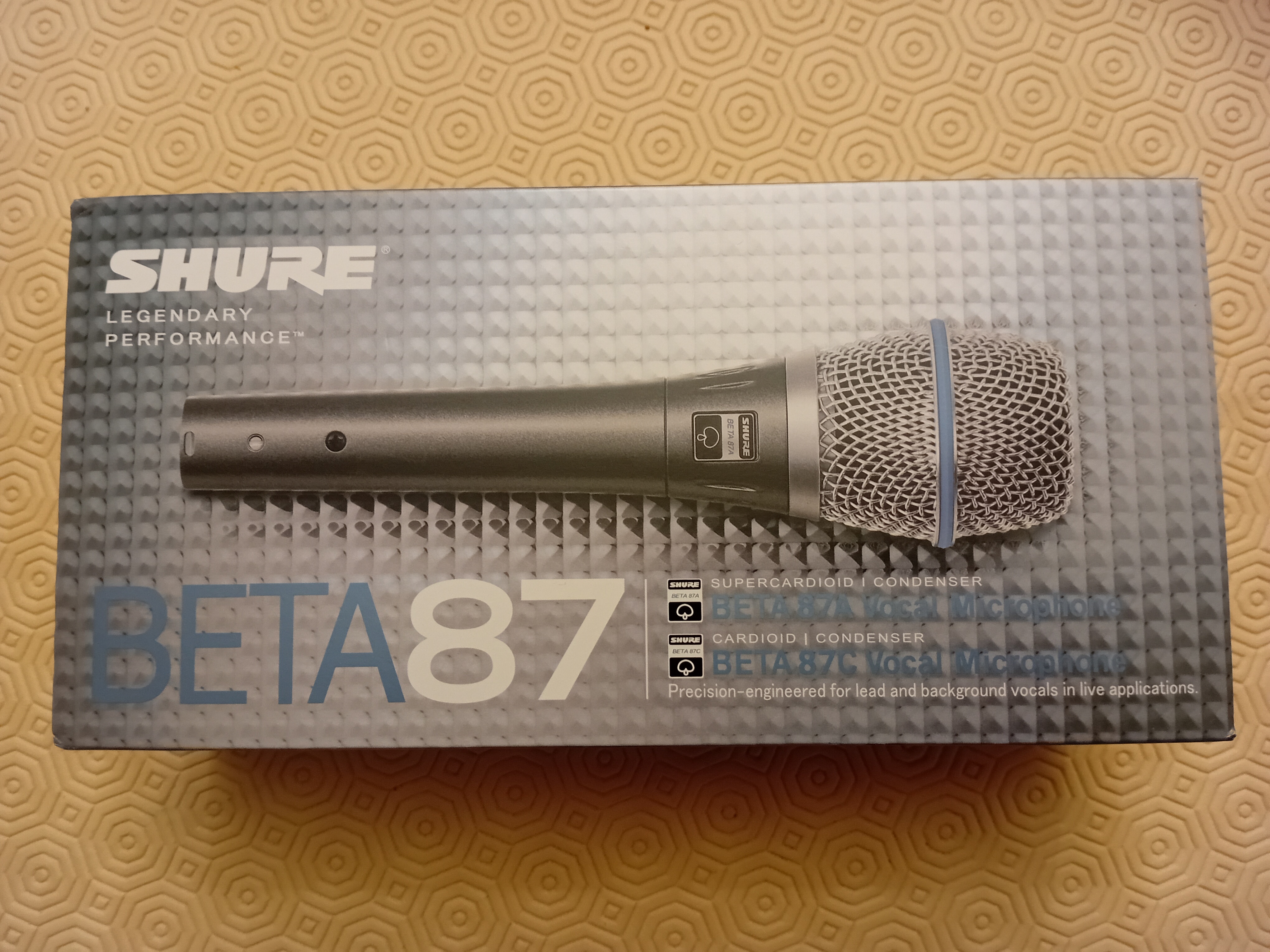 Vends micro shure beta 87 A