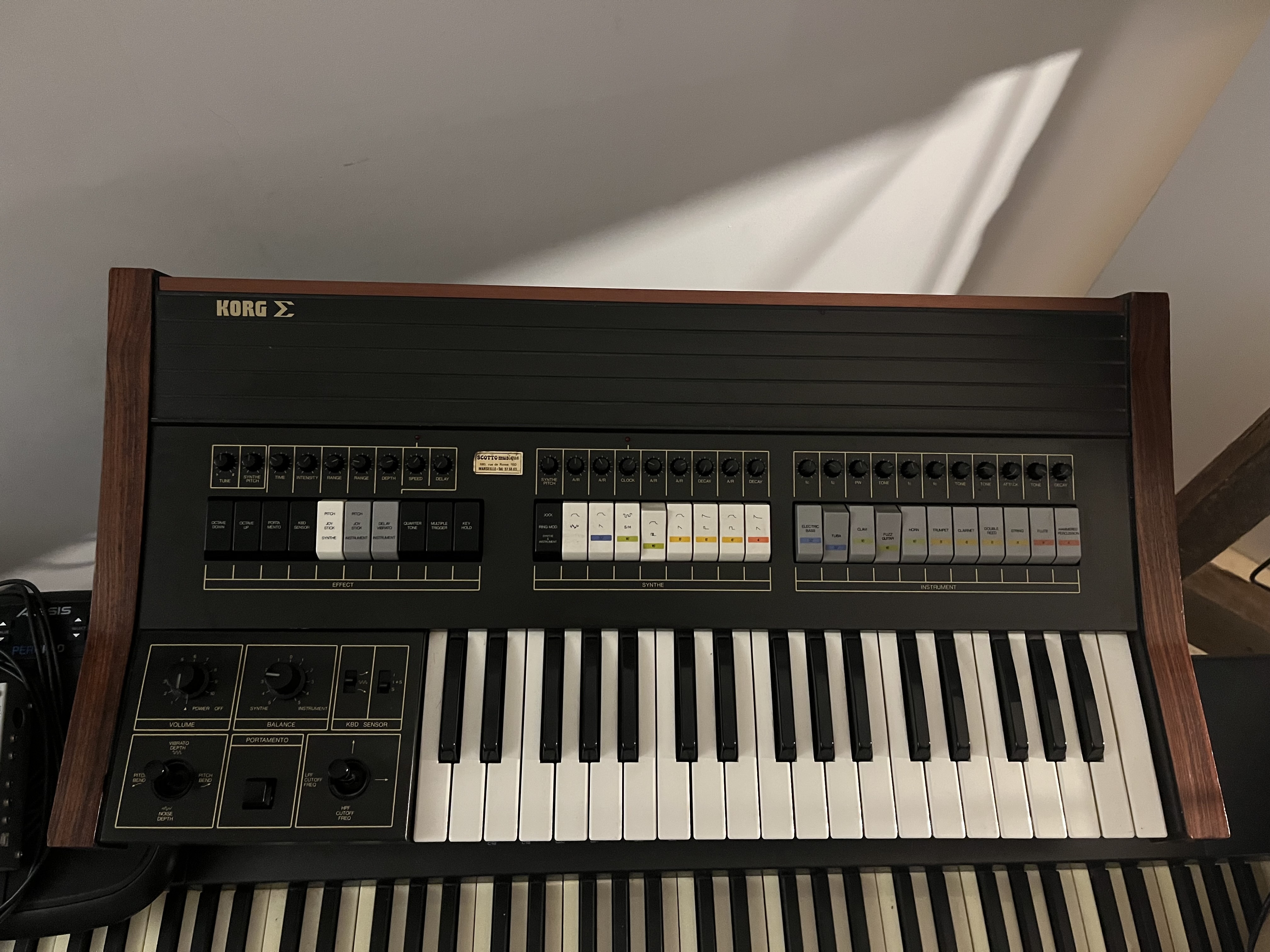 KORG SIGMA avec Kenton solo usb