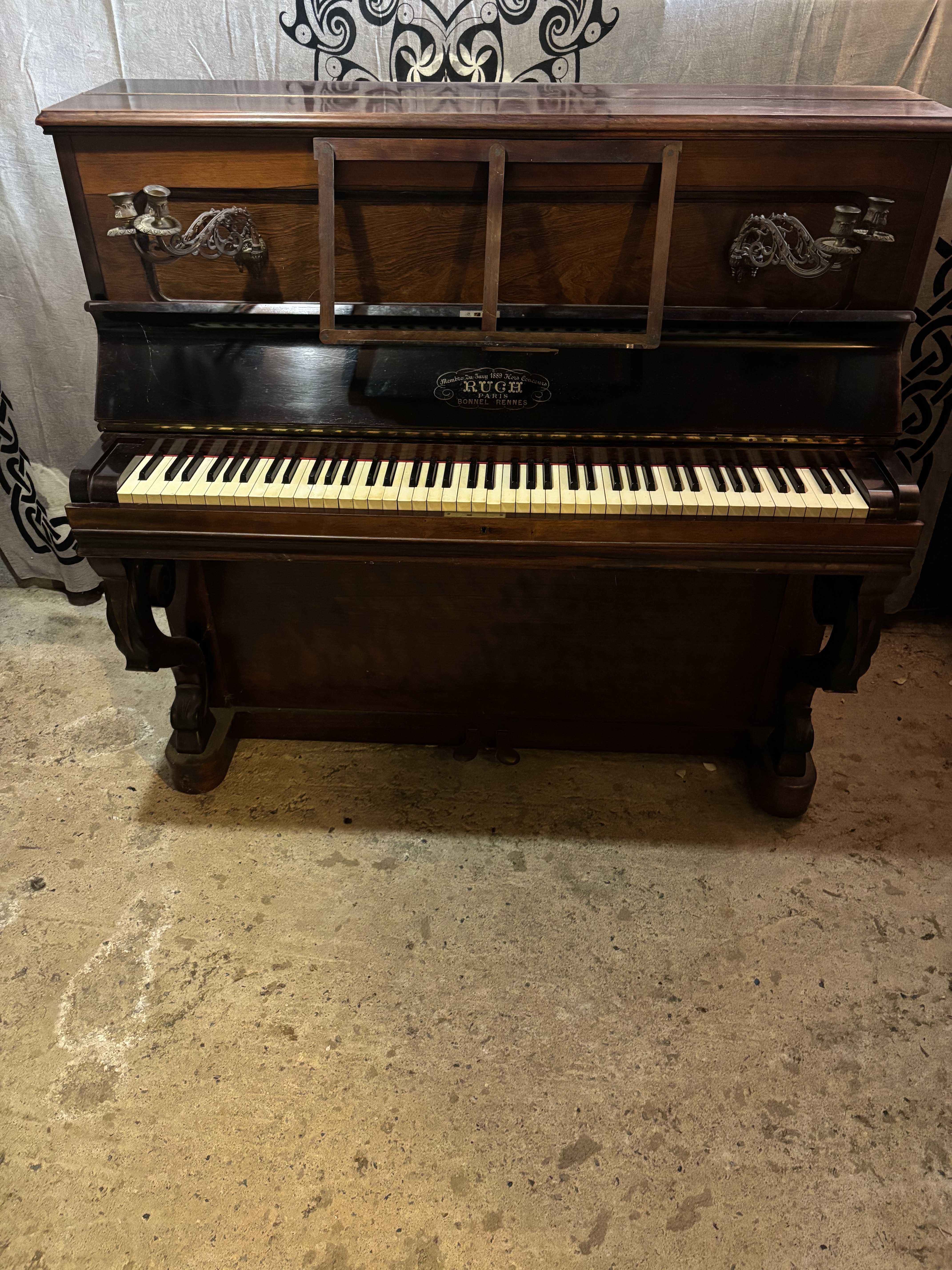 Vends Piano droit ancien