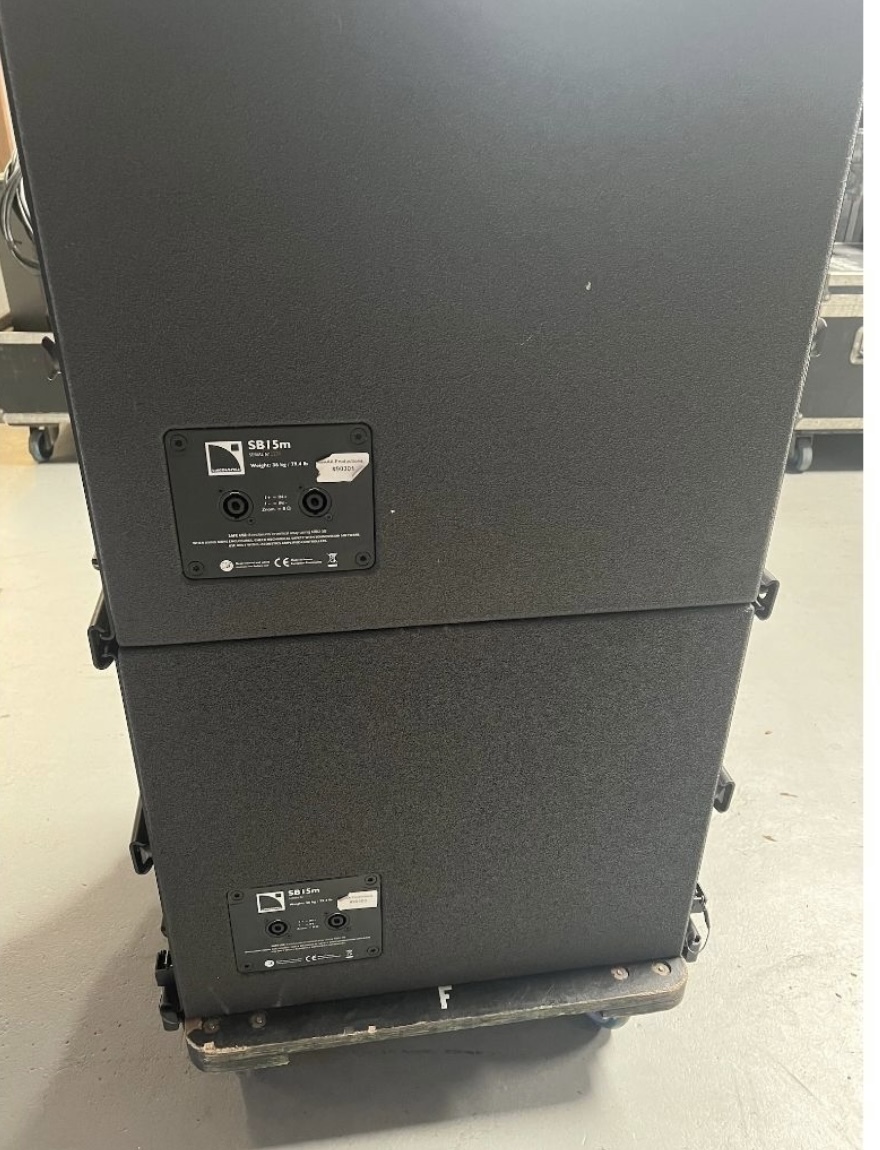 L-Acoustics SB15m – Caisson de basses professionnel