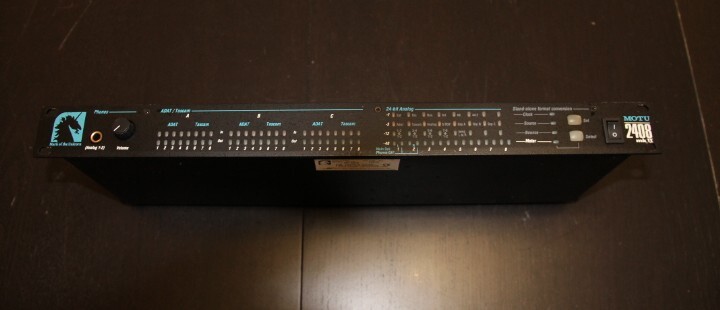 Vends MOTU 2408 MK II + carte PCI 324