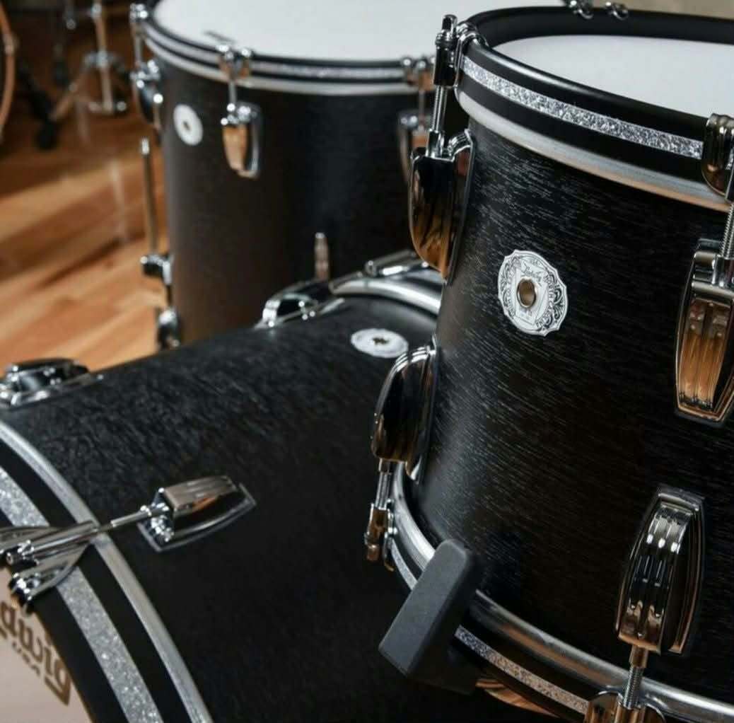 Ludwig legacy mahogany black cat édition limitée