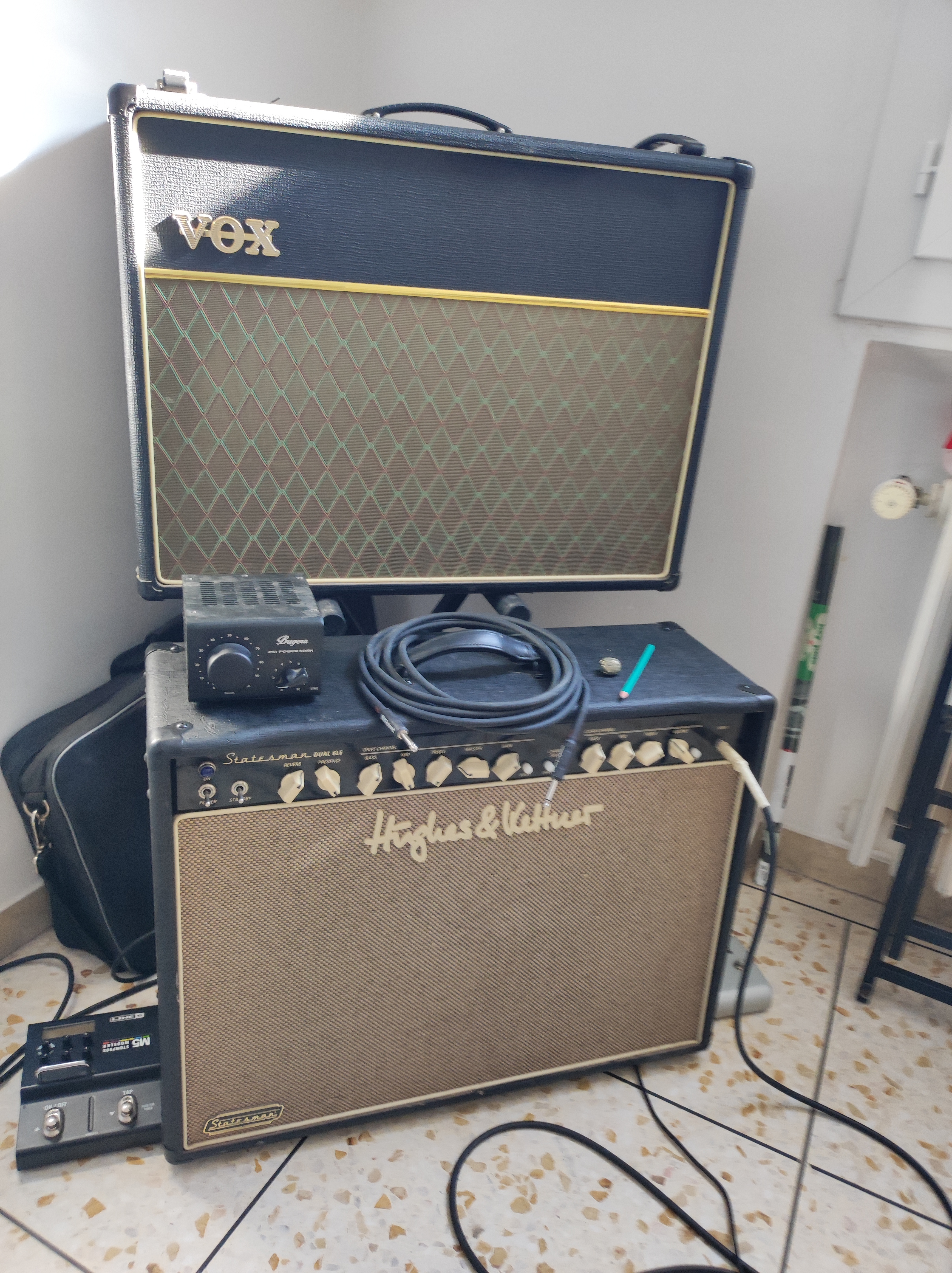 Vend amplificateur Hugues and ketner statesman 6l6 tout lampes 60w