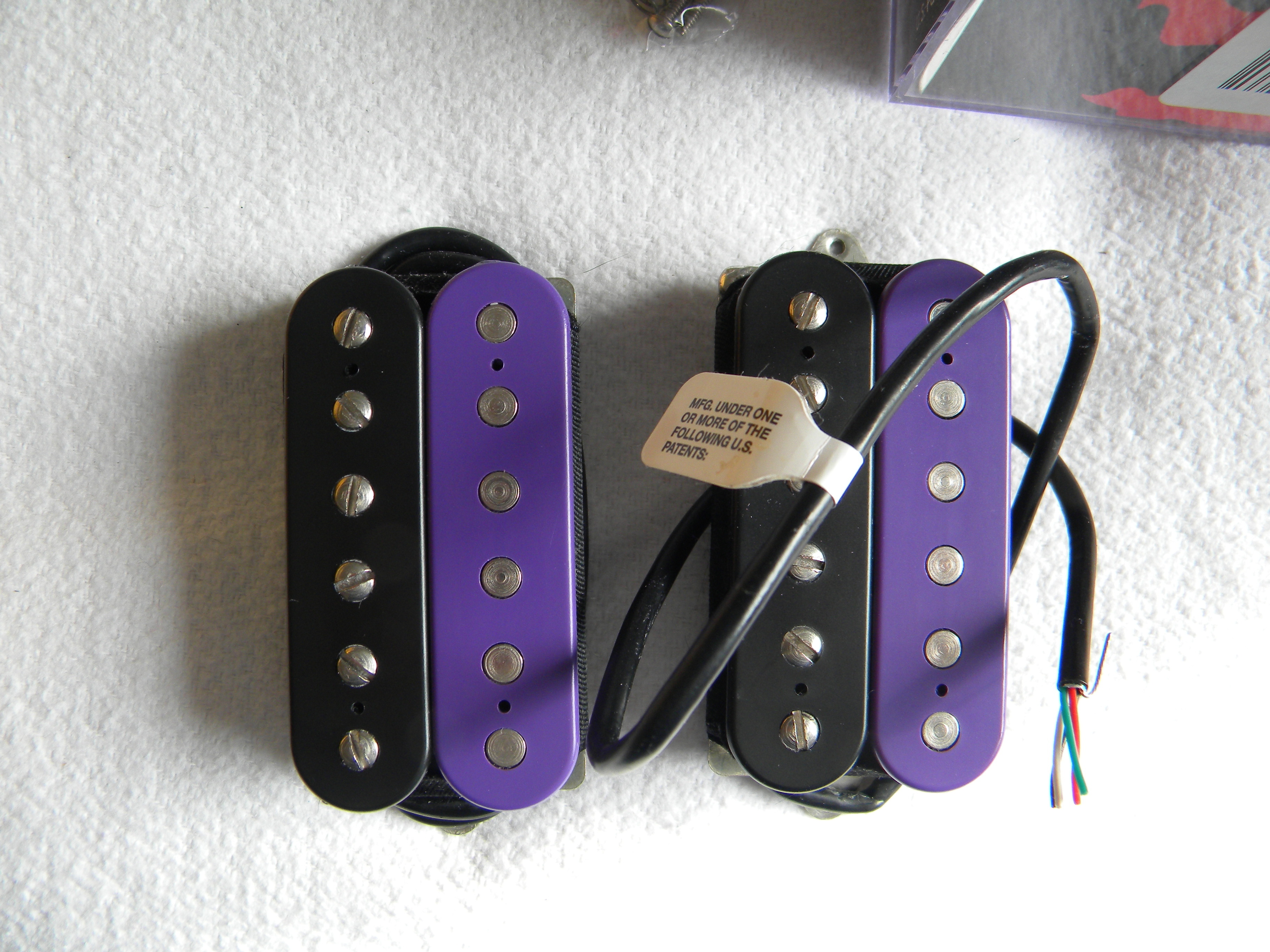 vends set dimarzio paf master(dp261/260)