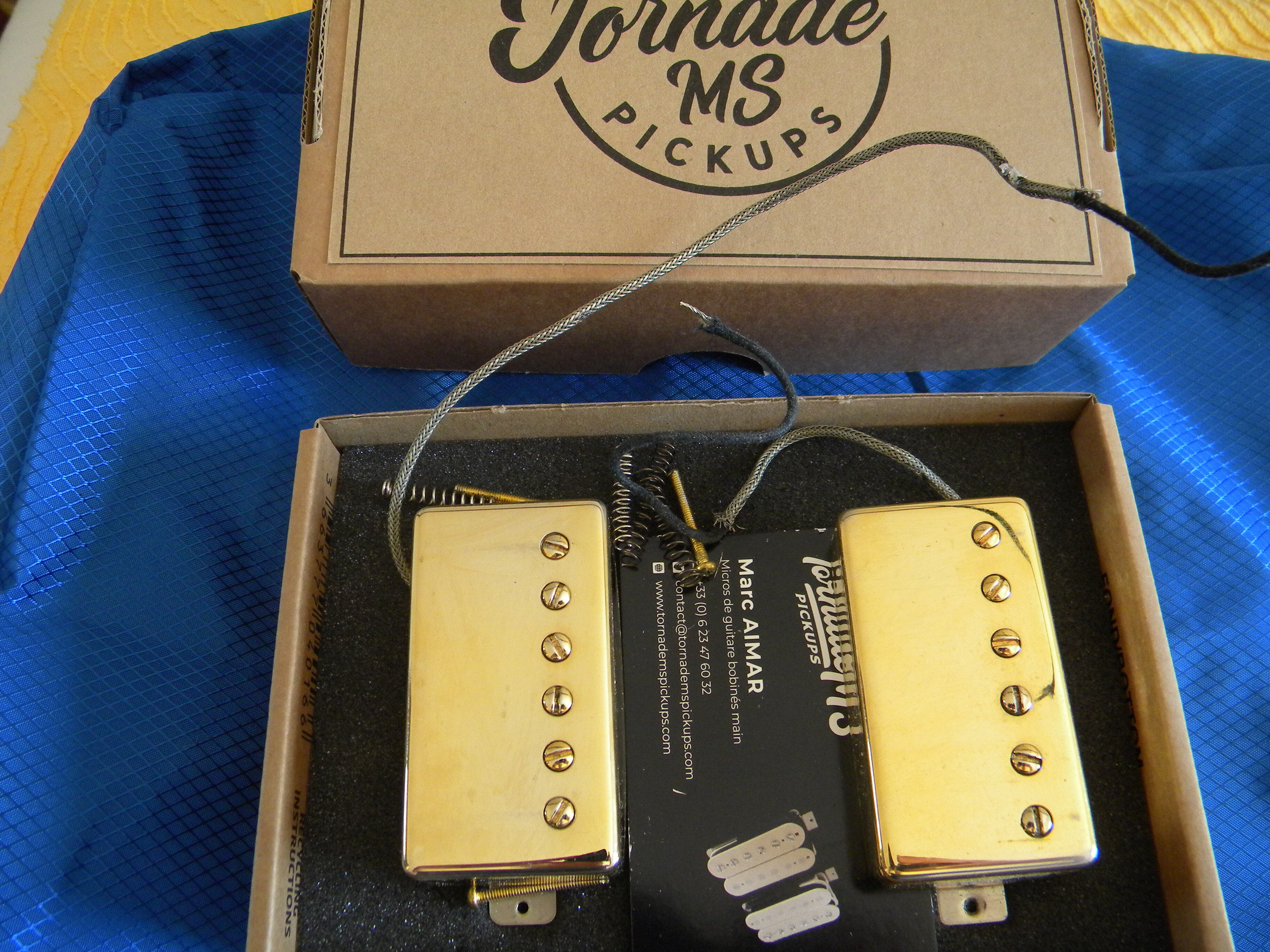 vends set humbucker tornade (micros gary moore)