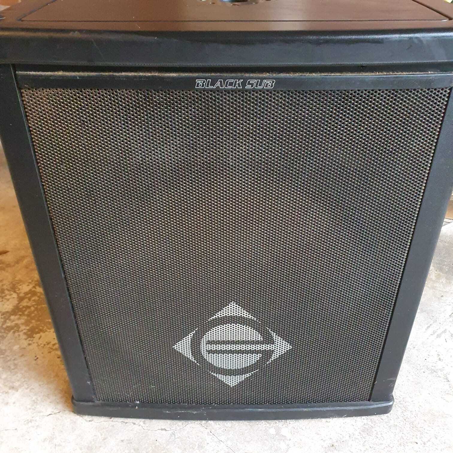 À vendre caisson de basses amplifié LEM / Generalmusic Black Sub - 200W