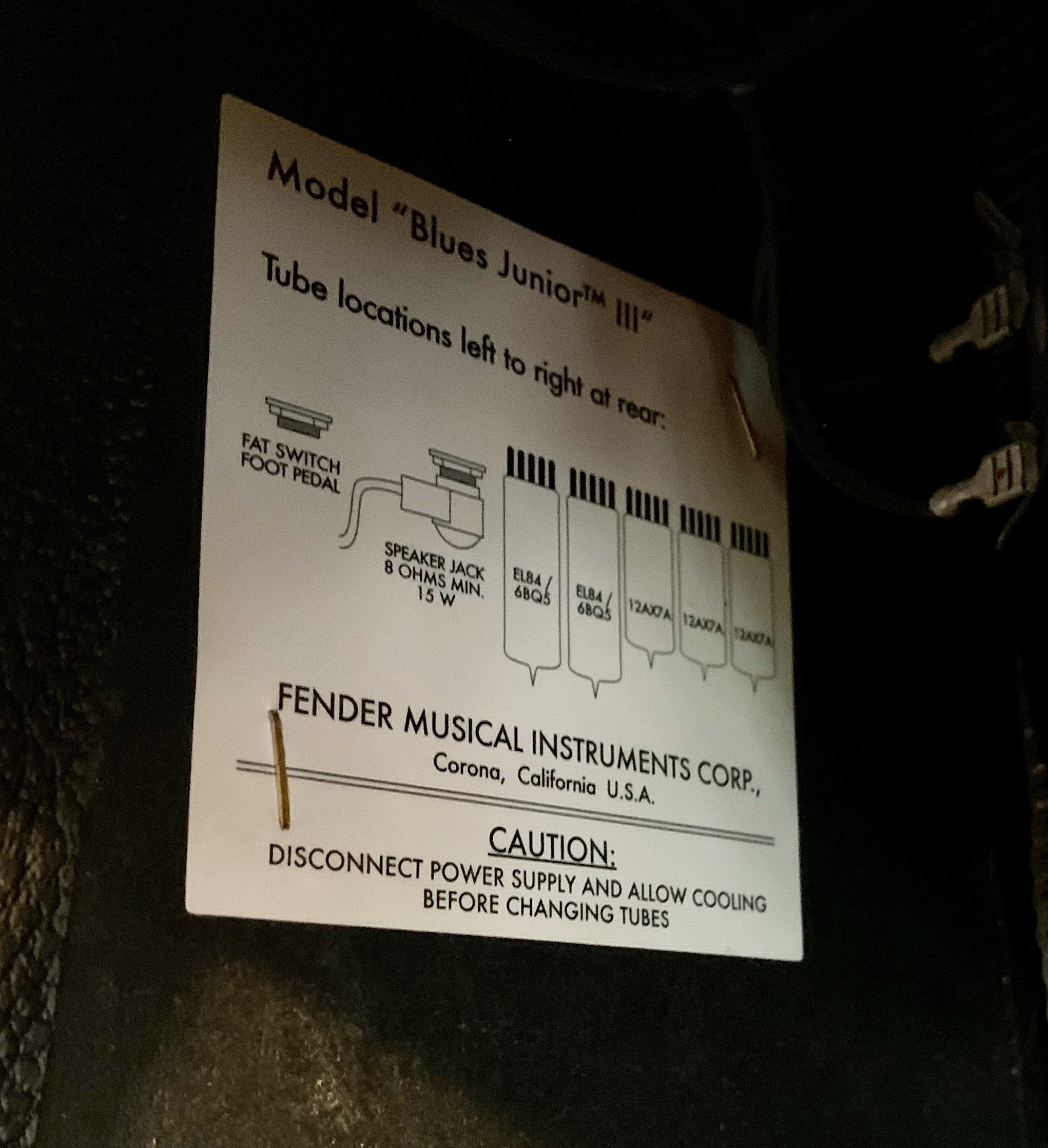 Fender Blues Junior III  (51381)