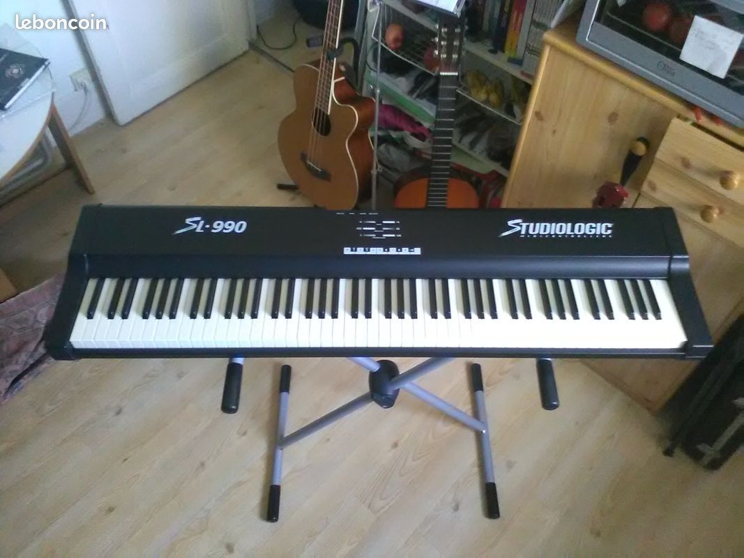 Clavier maître MIDI 88 touches toucher lourd Fatar - Studio Logic SL-990