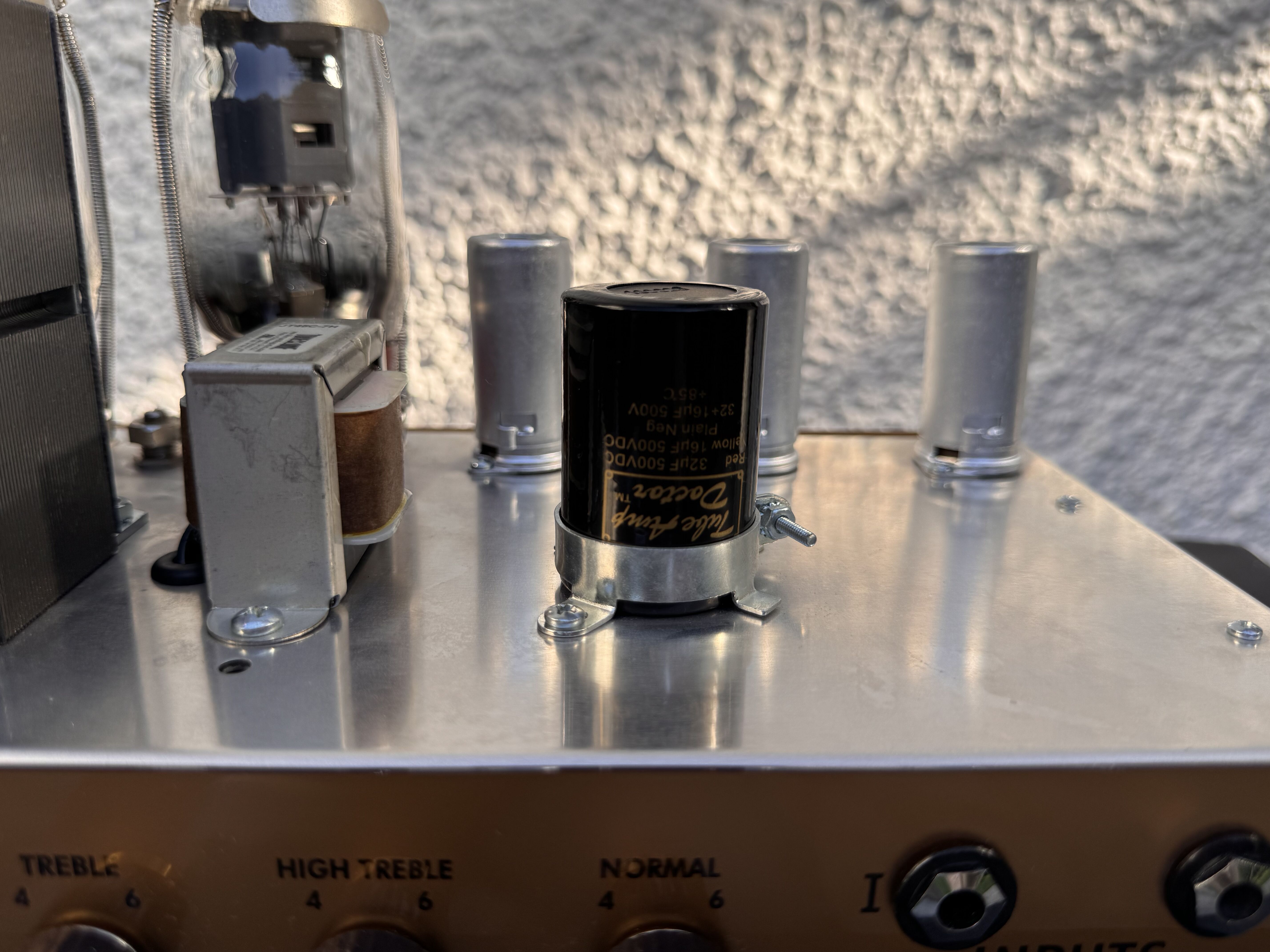 Electronique vue petite transfo