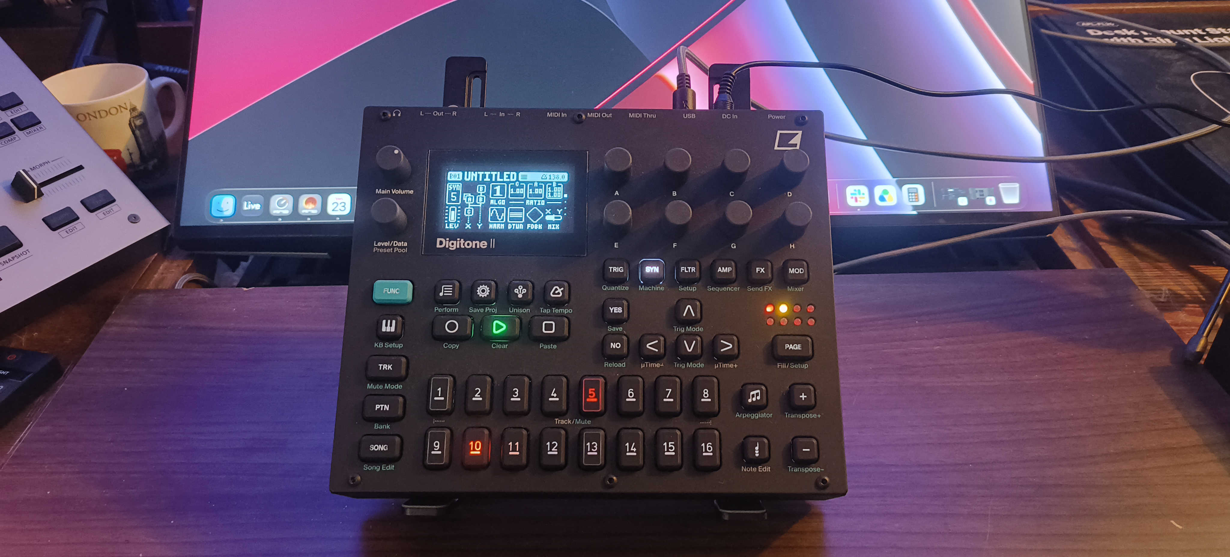 Vends Digitone 2 ( TBE , complet, facture, garantie )