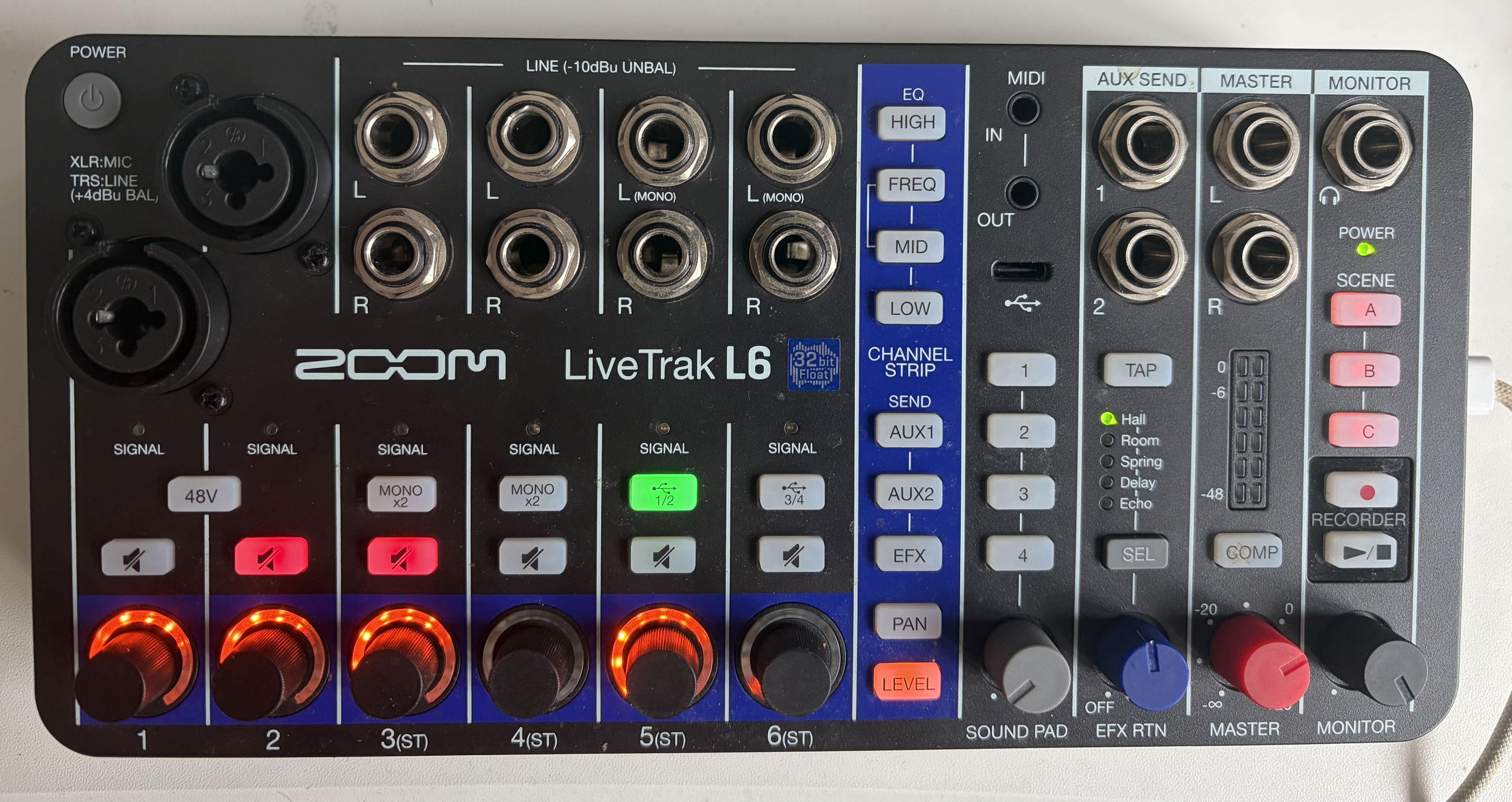 Vends Livetrak L6