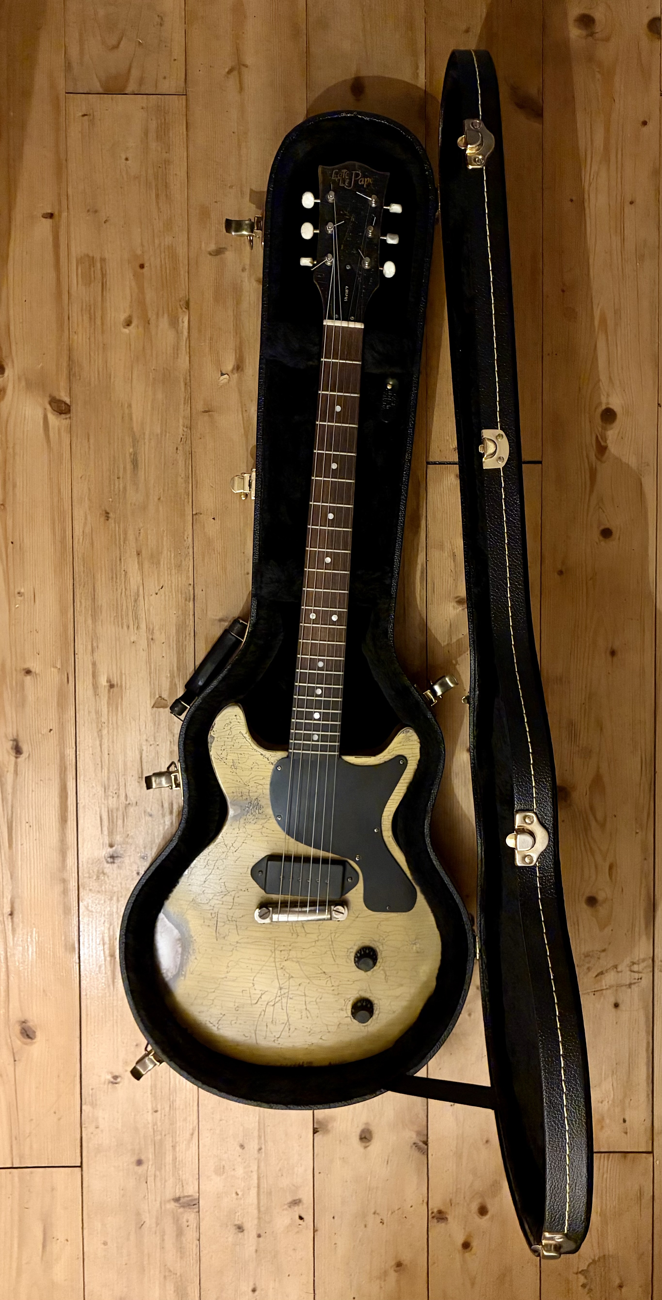 Vends guitare électrique Loïc Le Pape Lsteel Paul Junior DC